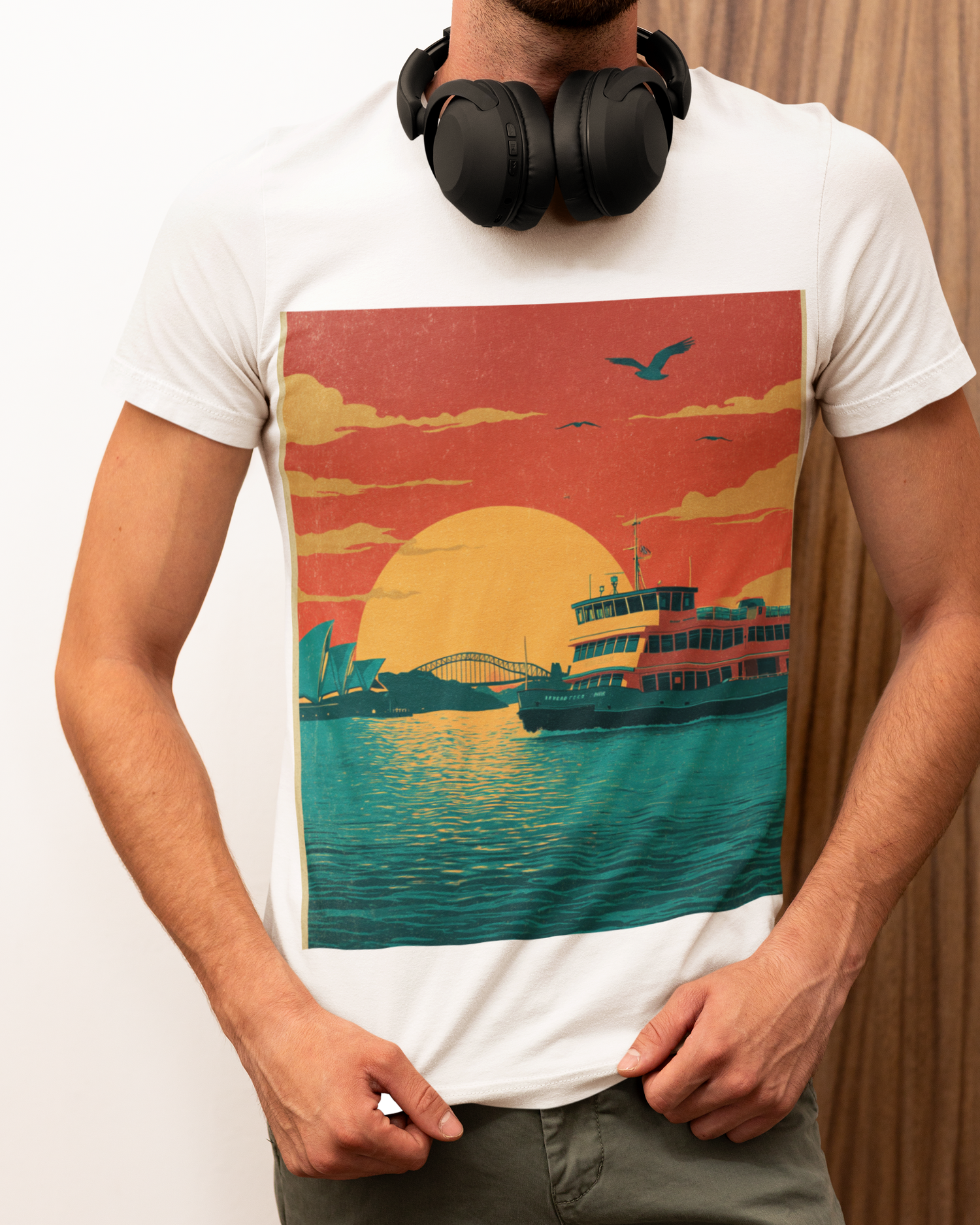 Sydney Vintage Style T-shirts