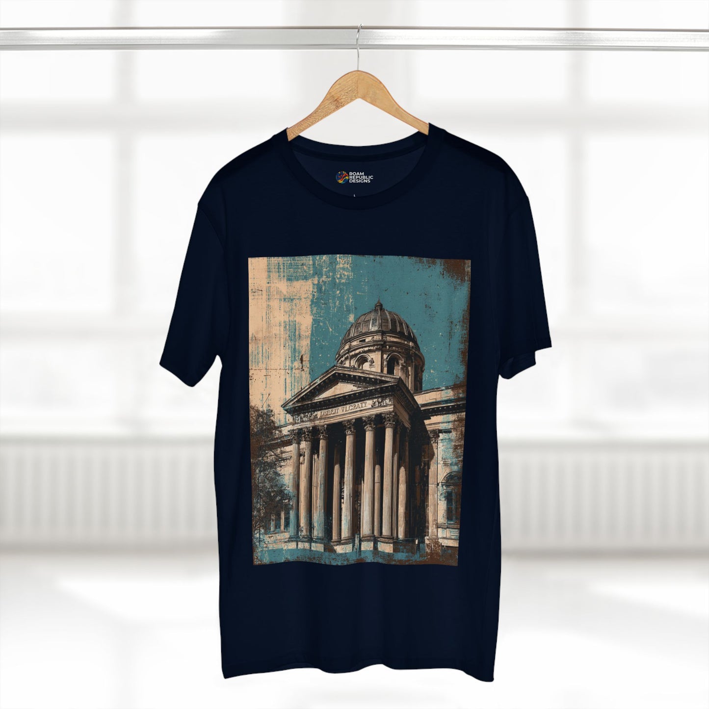 Vintage State Library Melbourne Unisex Tee