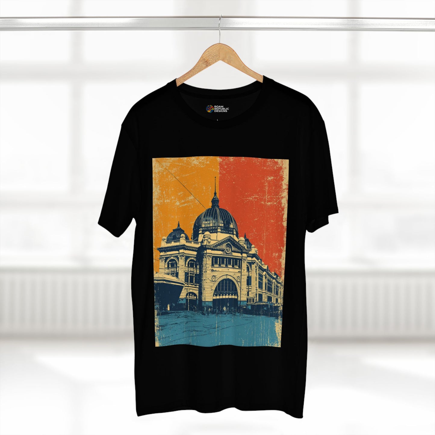 Vintage Melbourne Flinders Street Station Unisex Tee