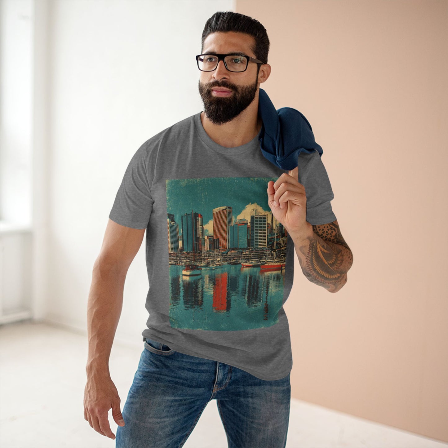 Vintage Darling Harbour Sydney Unisex Tee