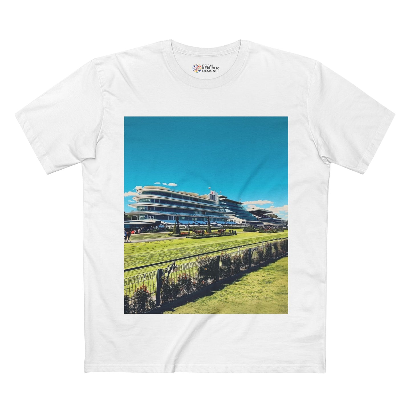 Vintage Flemington Racecourse Melbourne Unisex Tee