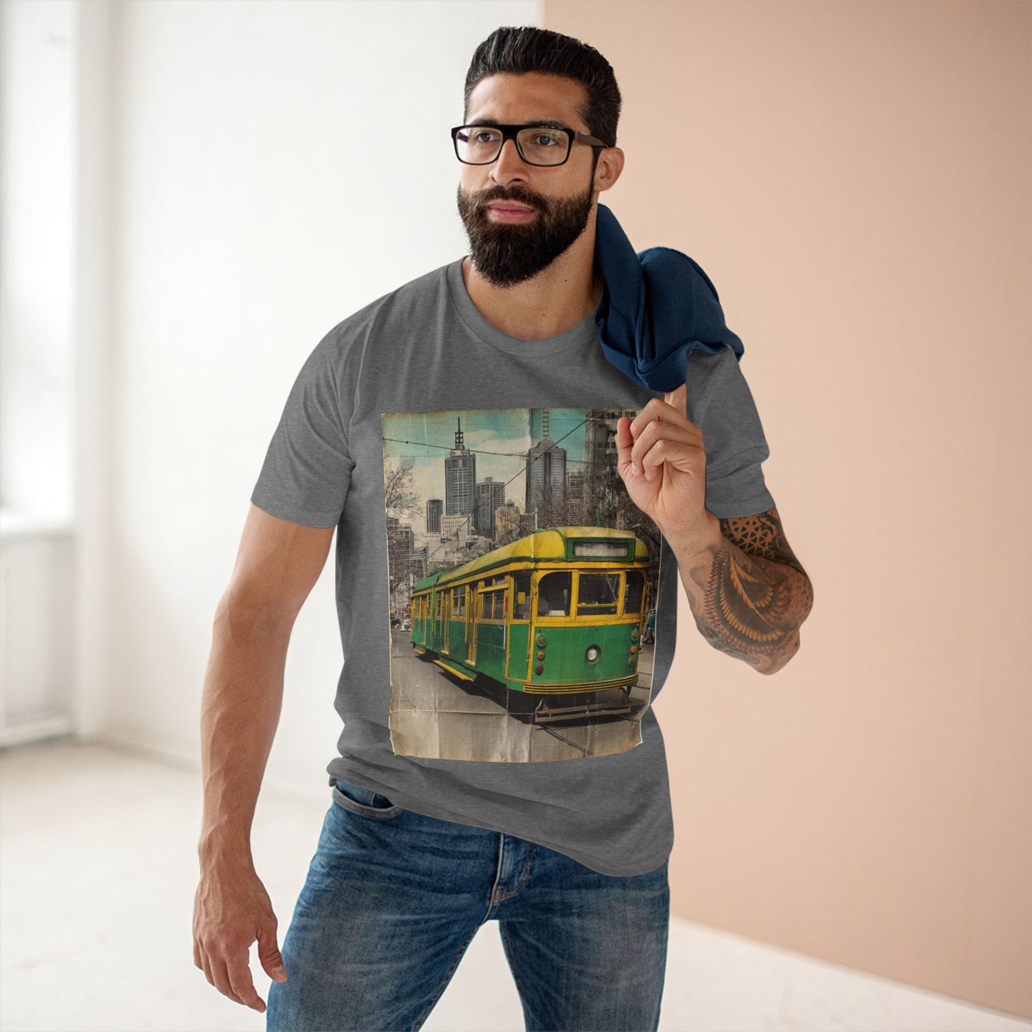 Vintage W-Class Tram Melbourne Unisex Tee