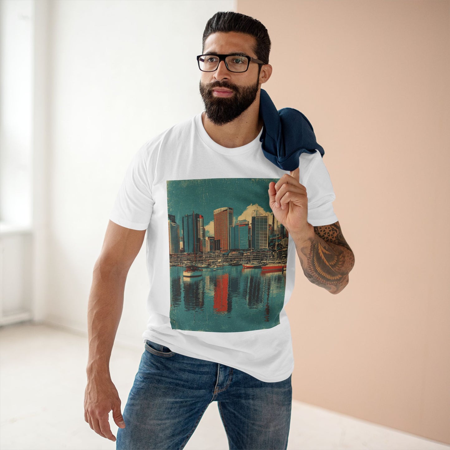 Vintage Darling Harbour Sydney Unisex Tee
