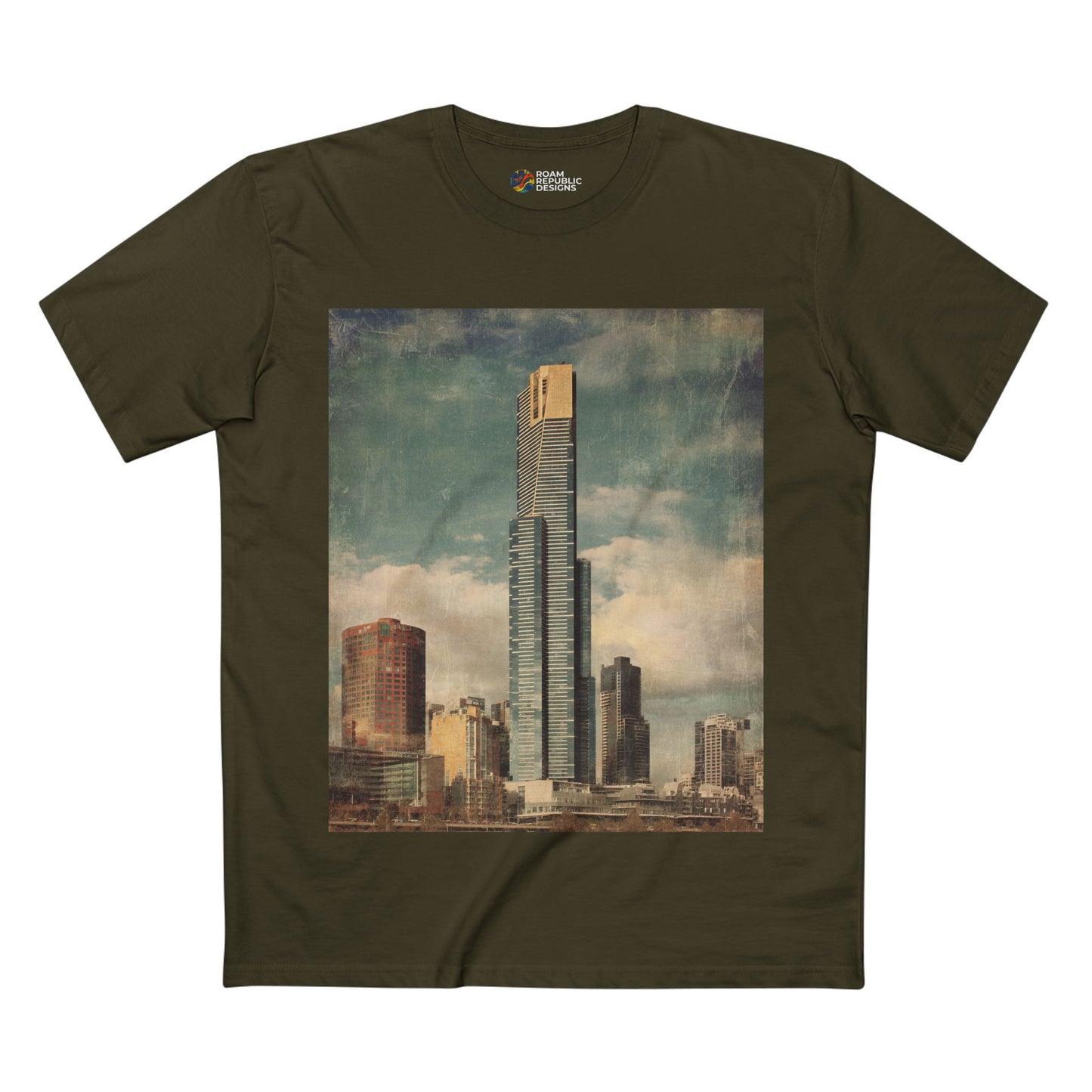 Vintage Eureka Tower Melbourne Unisex Tee