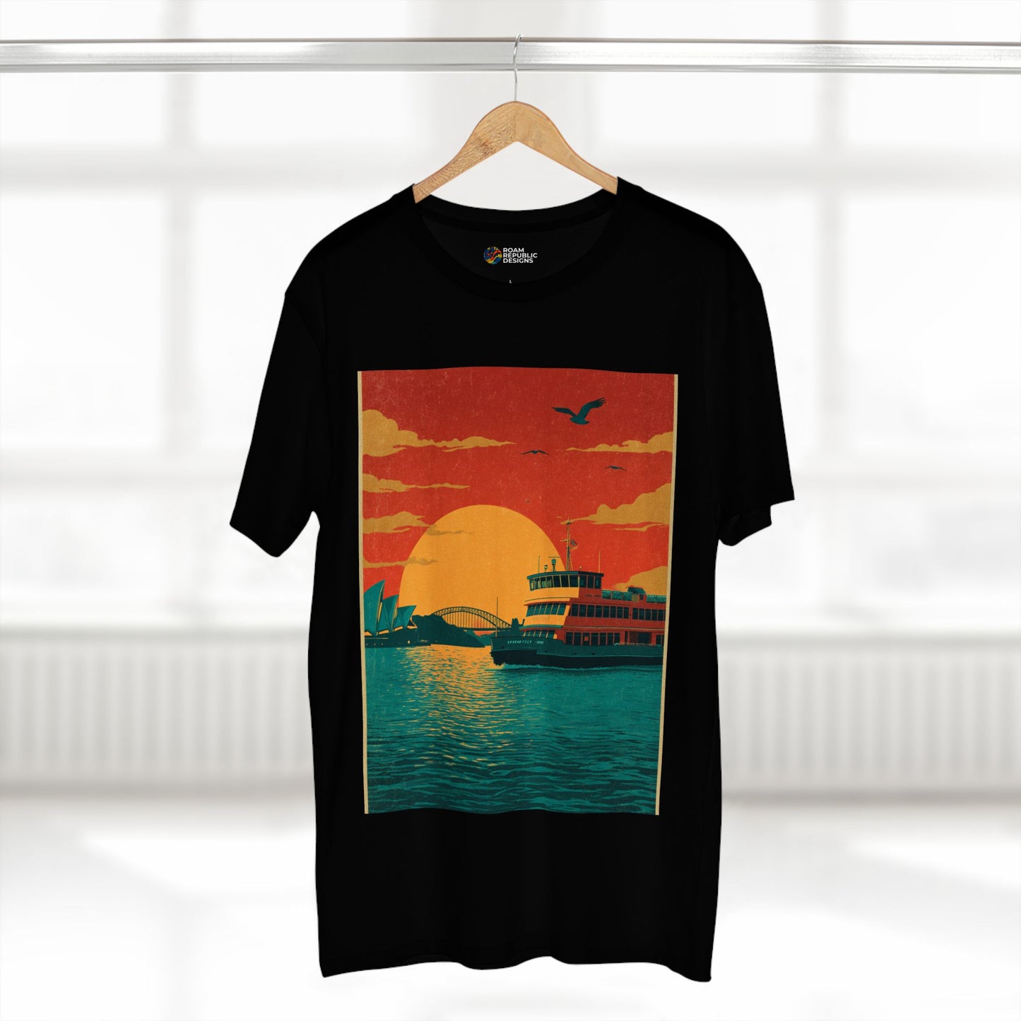 Vintage Manly Ferry Sydney Unisex Tee