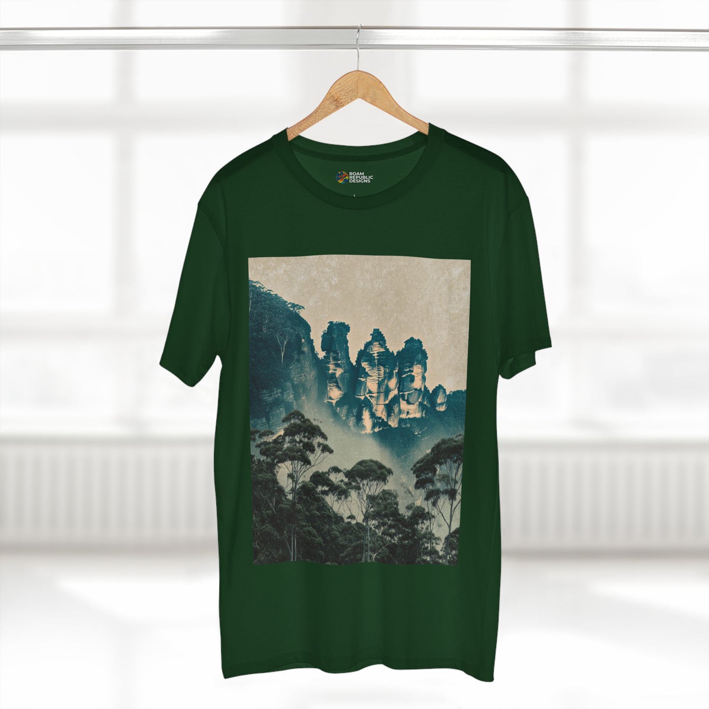 Vintage Three Sisters Blue Mountains Sydney Unisex Tee