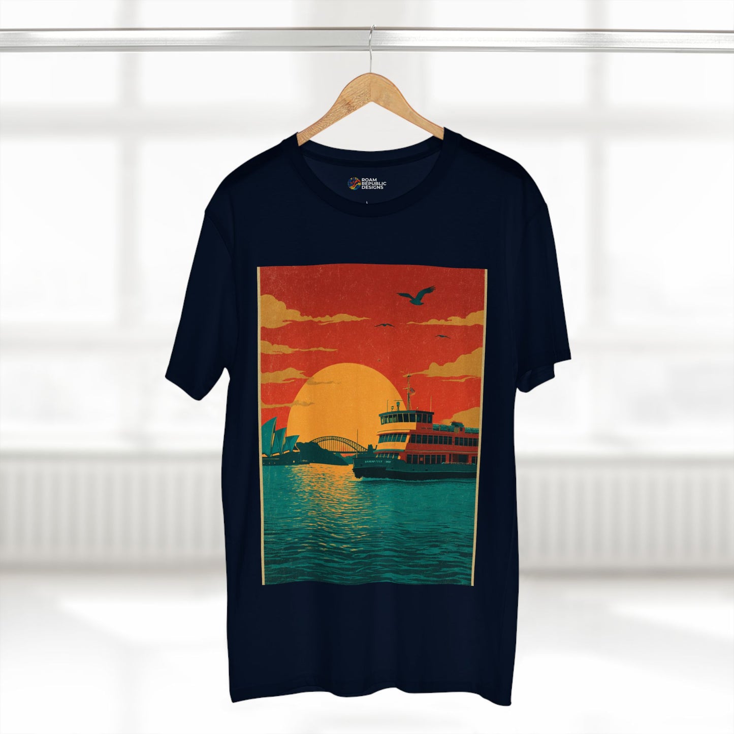 Vintage Manly Ferry Sydney Unisex Tee