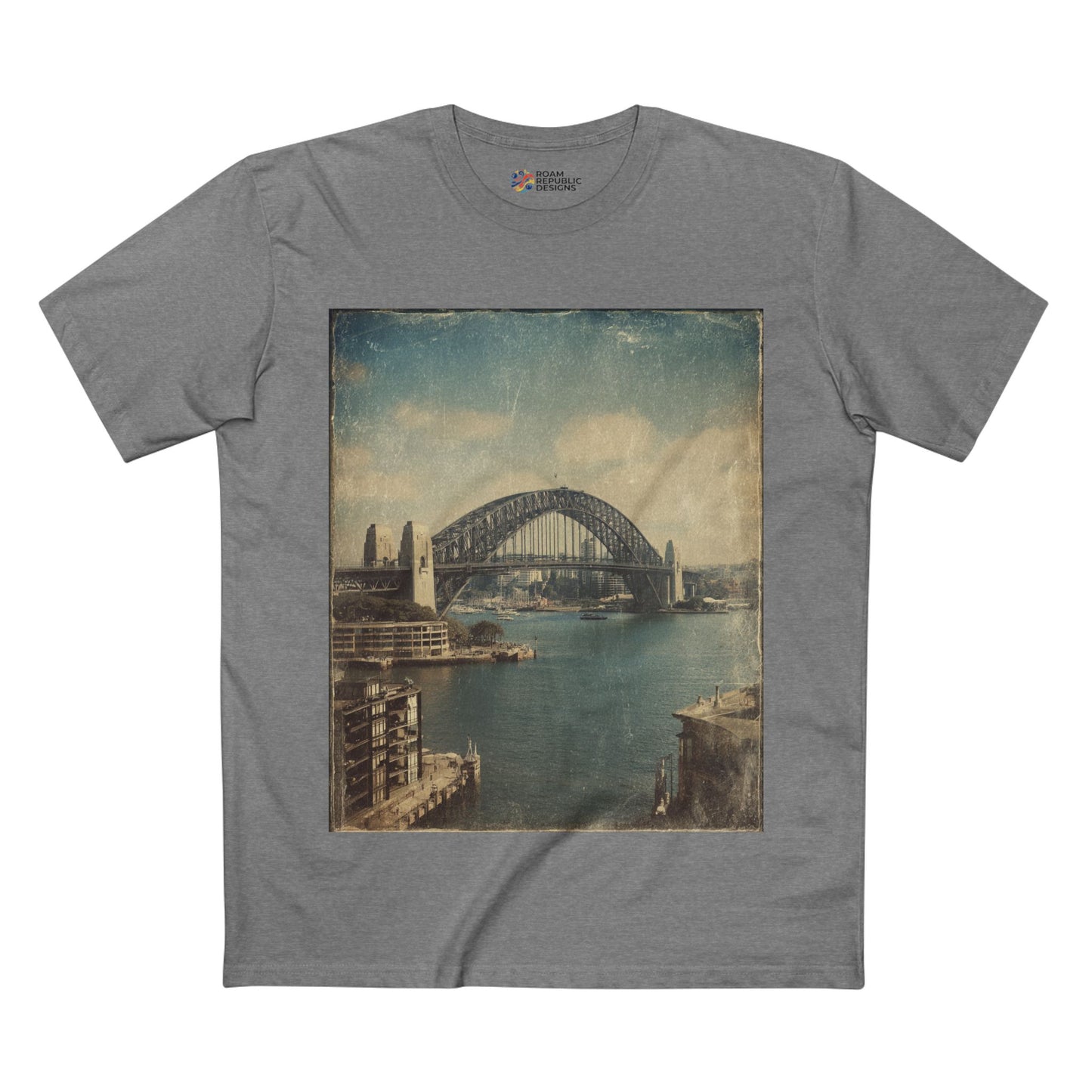 Vintage Sydney Harbour Bridge Unisex Tee