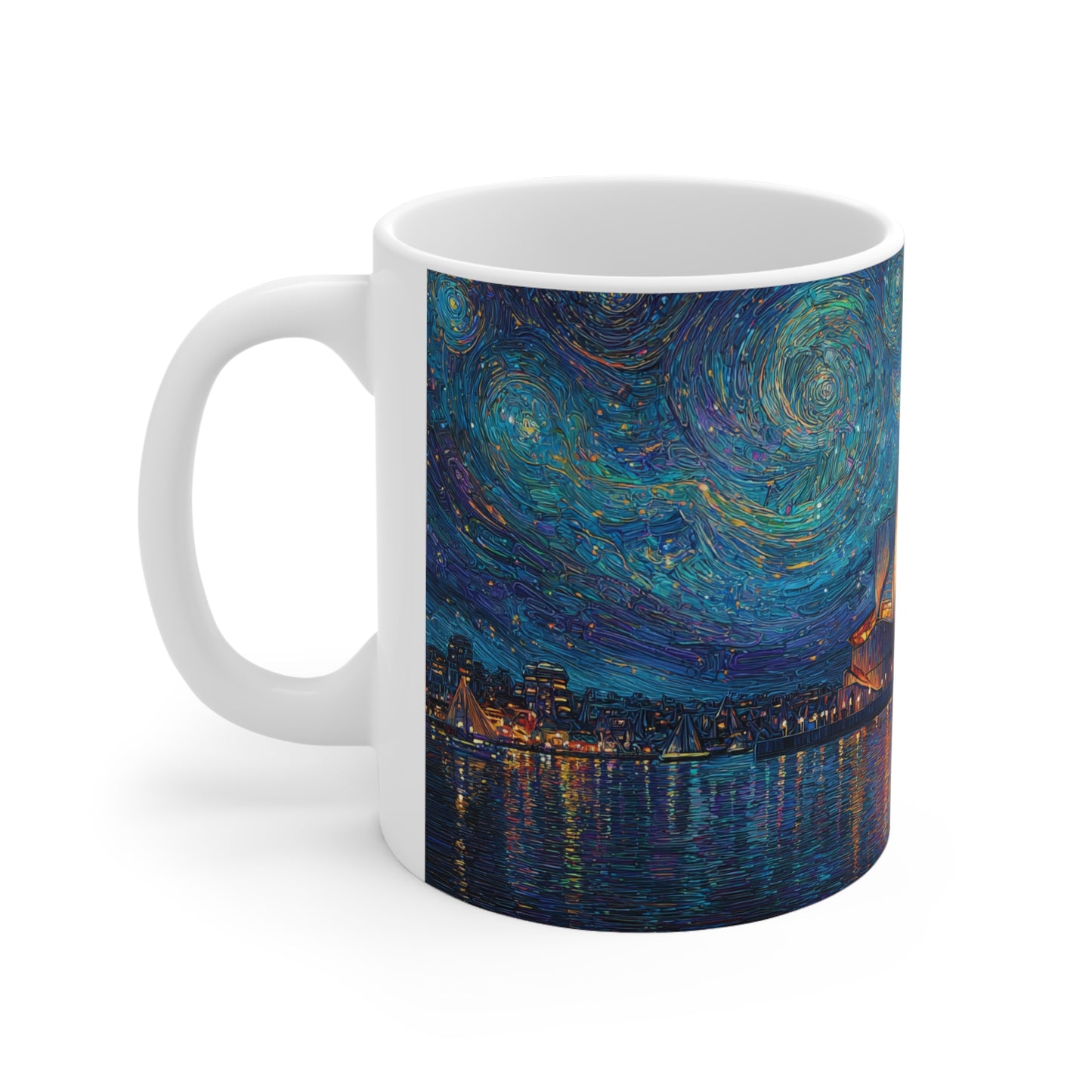 Surrealism Sydney Opera House Ceramic Mug 325ml