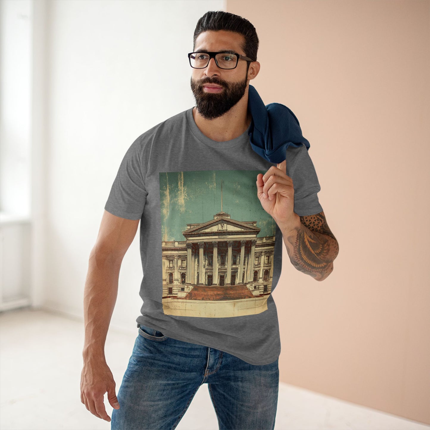 Vintage Melbourne Parliament House Unisex Tee