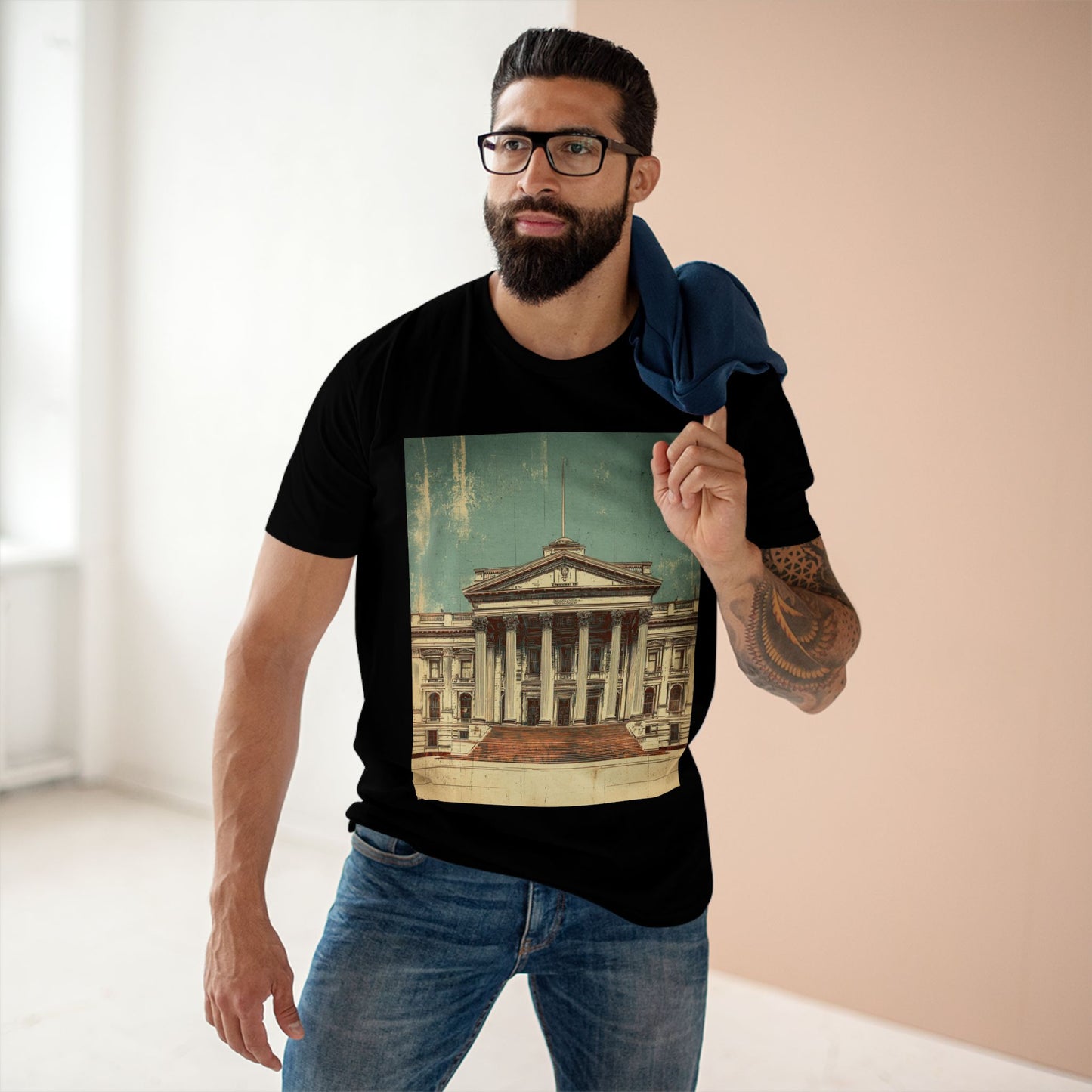 Vintage Melbourne Parliament House Unisex Tee