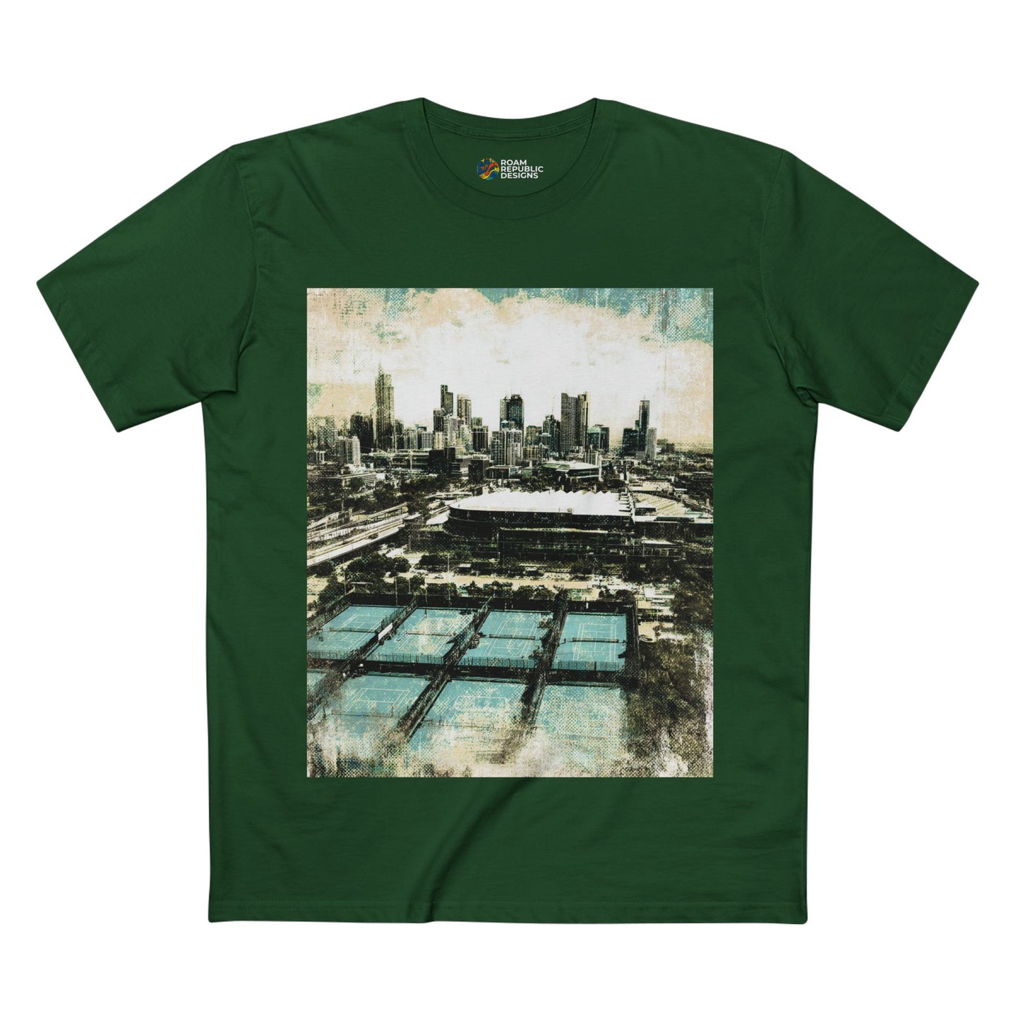 Vintage Melbourne Tennis Centre Unisex Tee