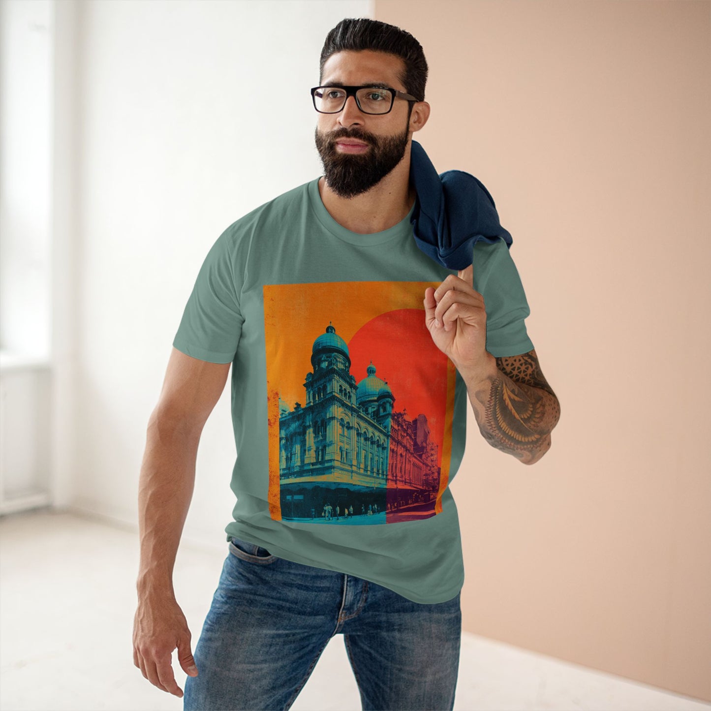 Vintage Queen Victoria Building Sydney Unisex Tee