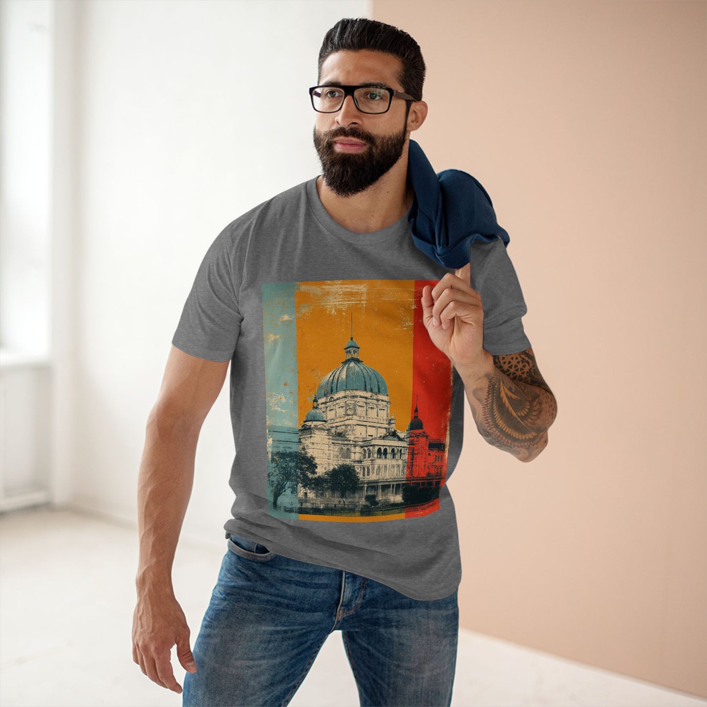 Vintage Royal Exhibition Building Melbourne Unisex Tee