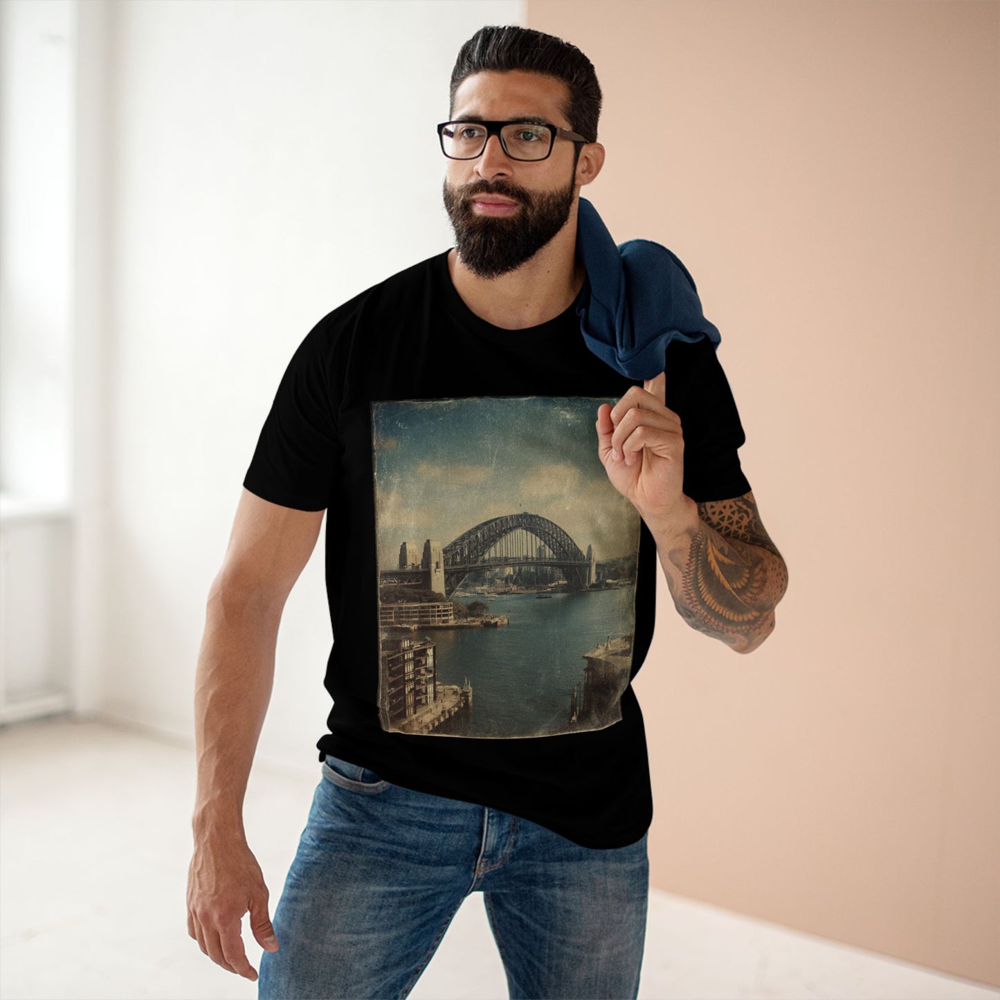 Vintage Sydney Harbour Bridge Unisex Tee