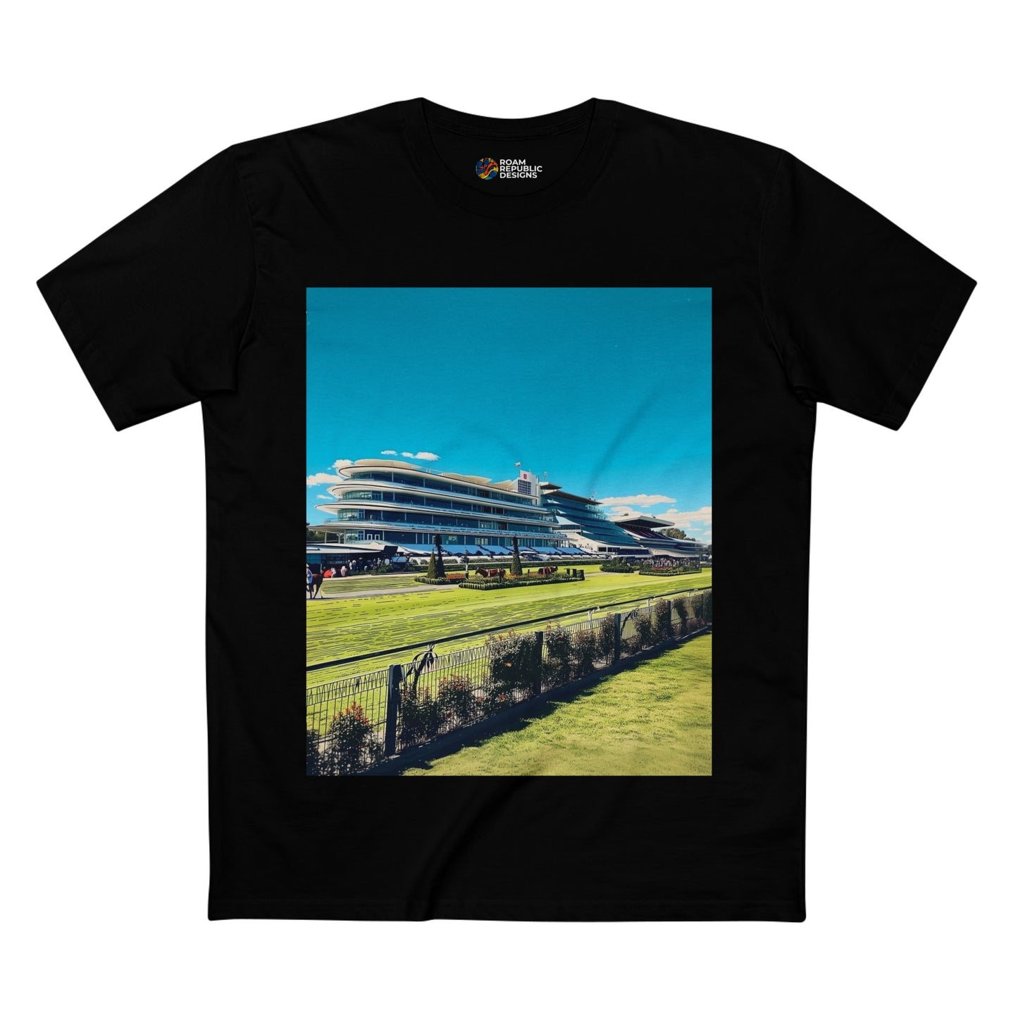 Vintage Flemington Racecourse Melbourne Unisex Tee