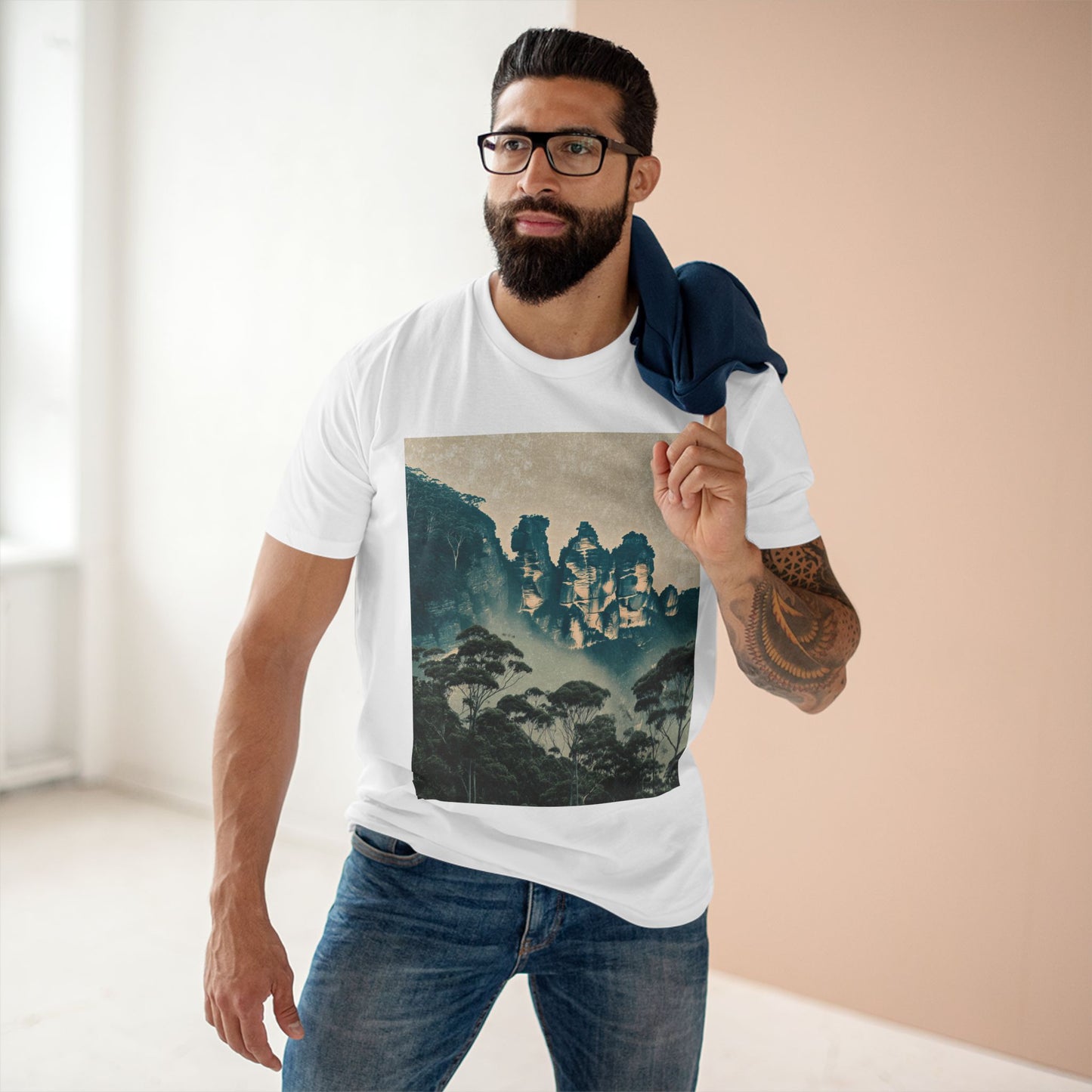 Vintage Three Sisters Blue Mountains Sydney Unisex Tee