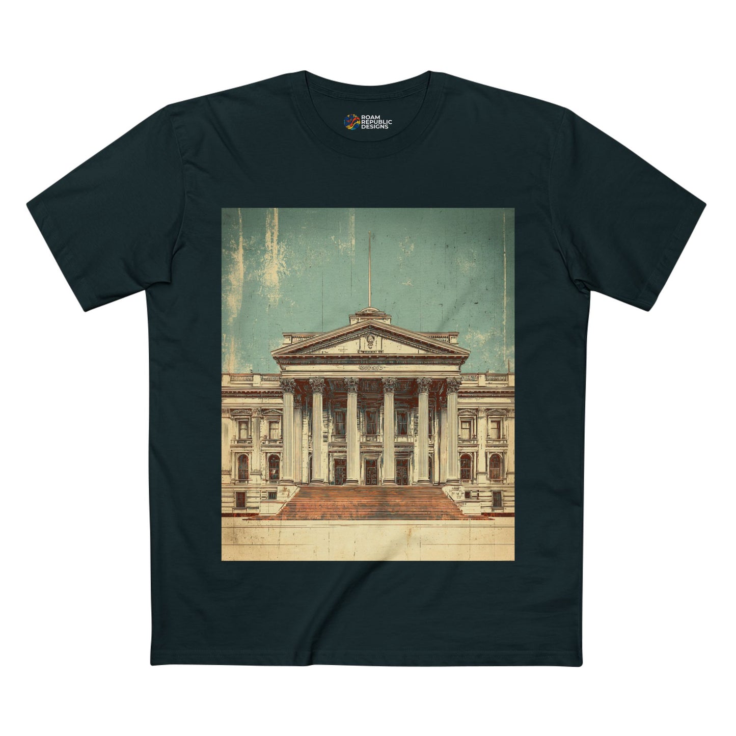 Vintage Melbourne Parliament House Unisex Tee