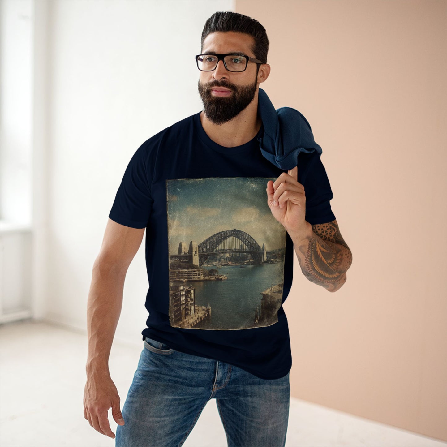 Vintage Sydney Harbour Bridge Unisex Tee