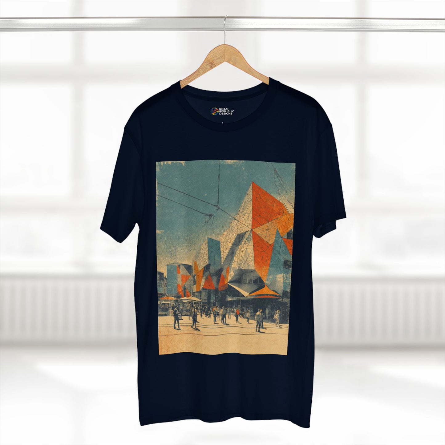 Vintage Federation Square Melbourne Unisex Tee