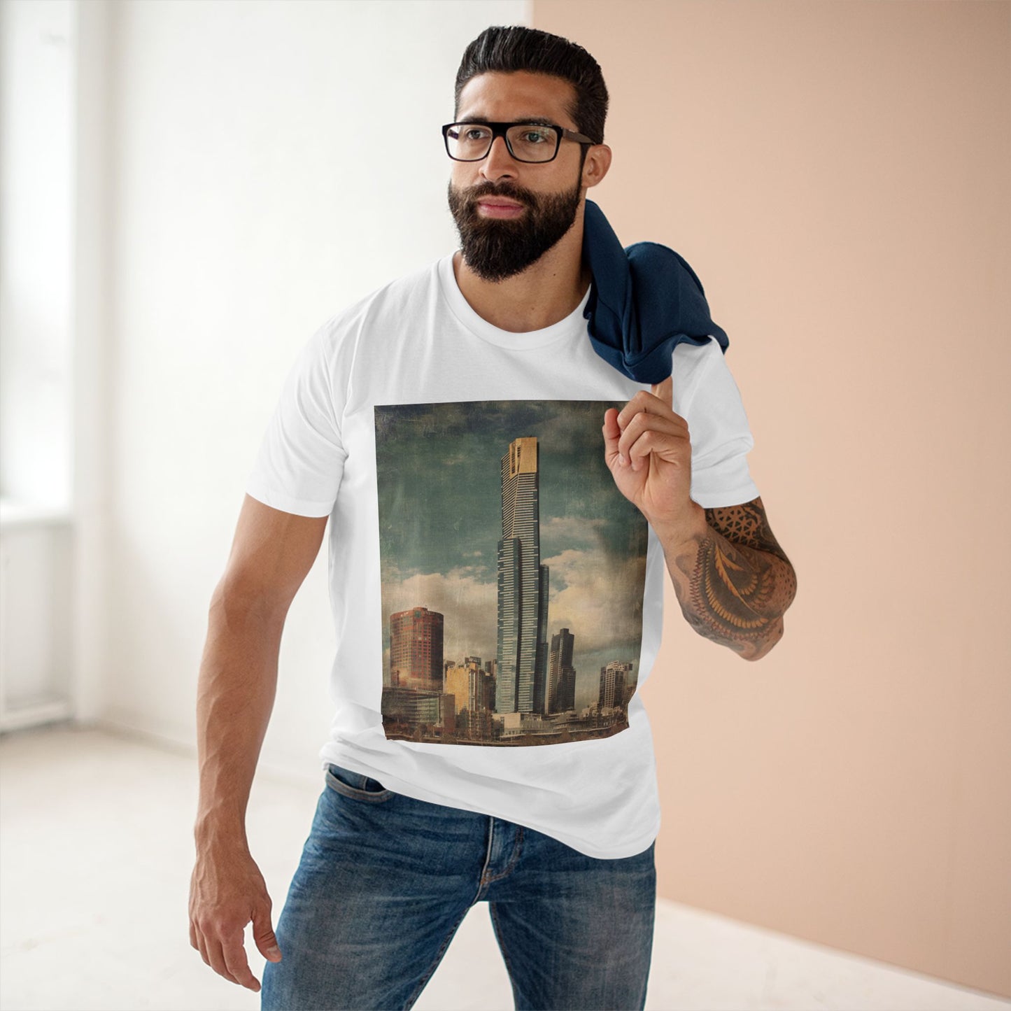 Vintage Eureka Tower Melbourne Unisex Tee