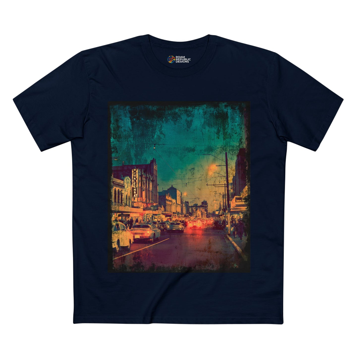 Vintage Chapel Street Melbourne Unisex Tee