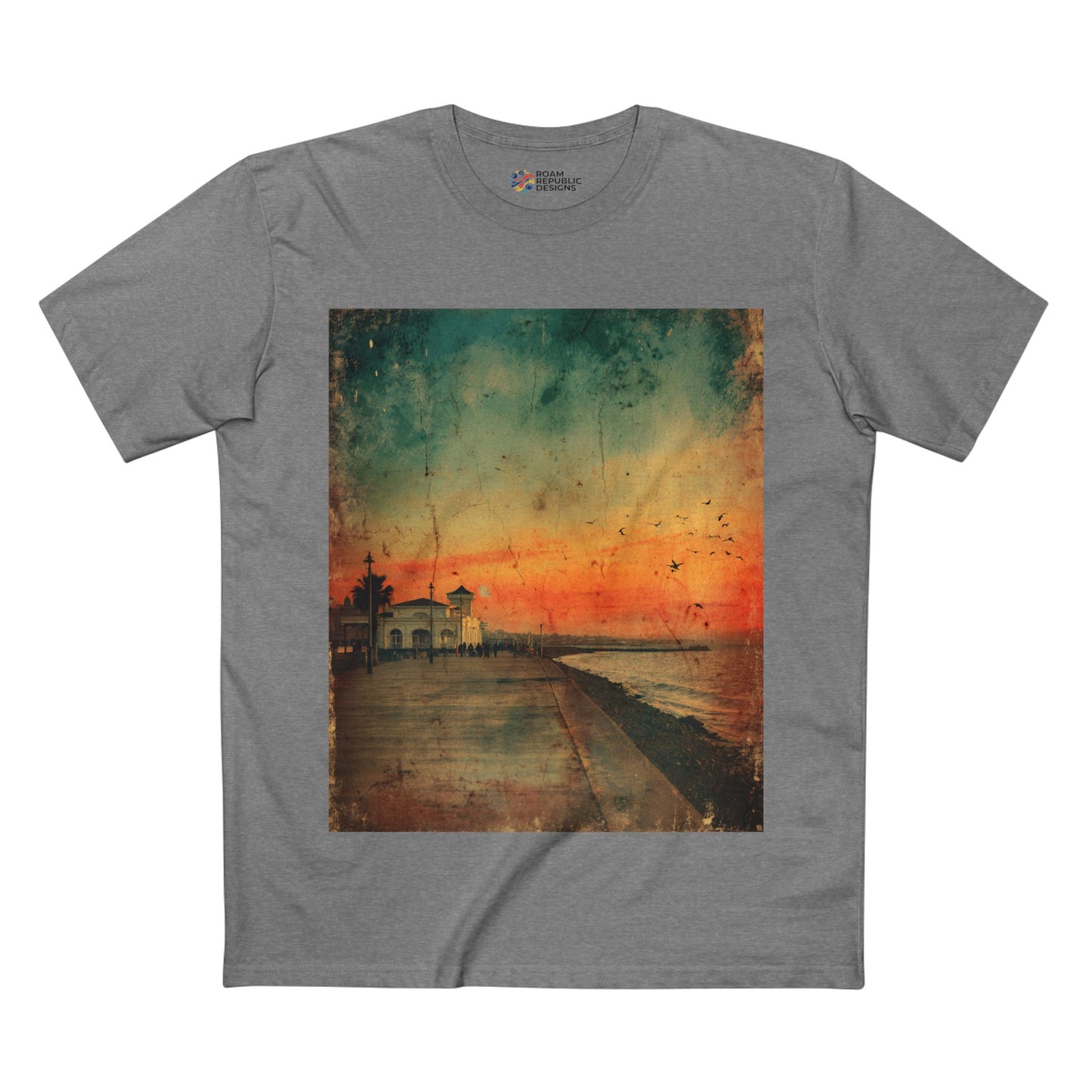 Vintage St Kilda Pier Melbourne Unisex Tee