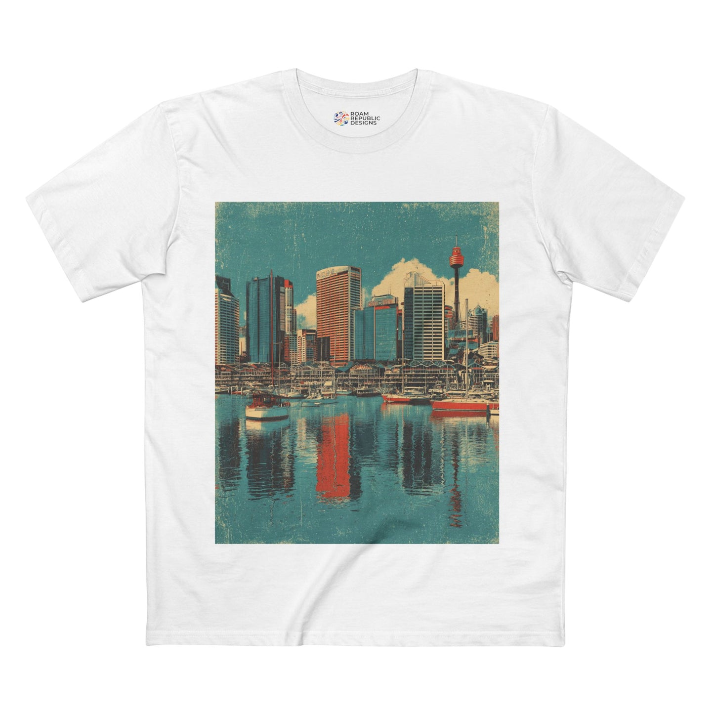 Vintage Darling Harbour Sydney Unisex Tee