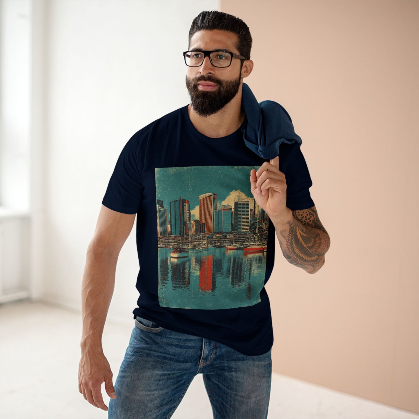 Vintage Darling Harbour Sydney Unisex Tee