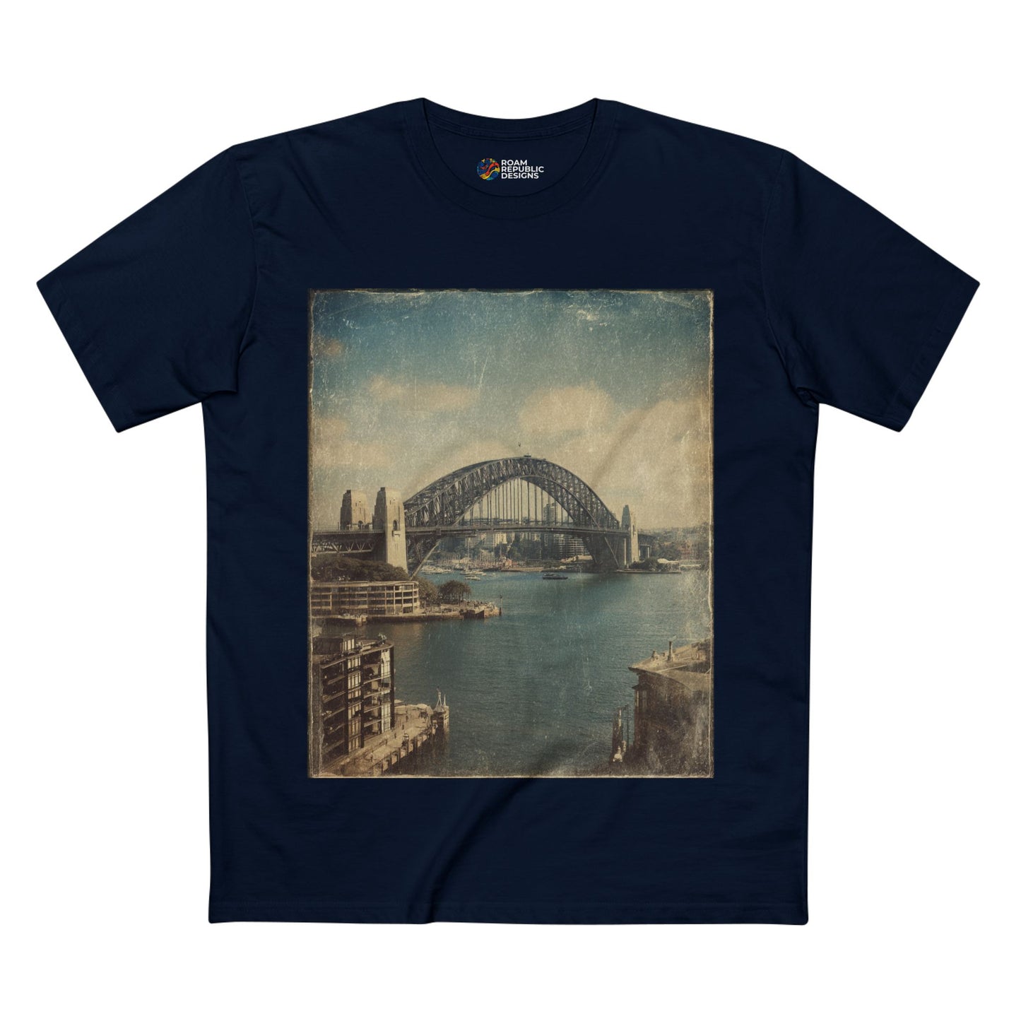 Vintage Sydney Harbour Bridge Unisex Tee