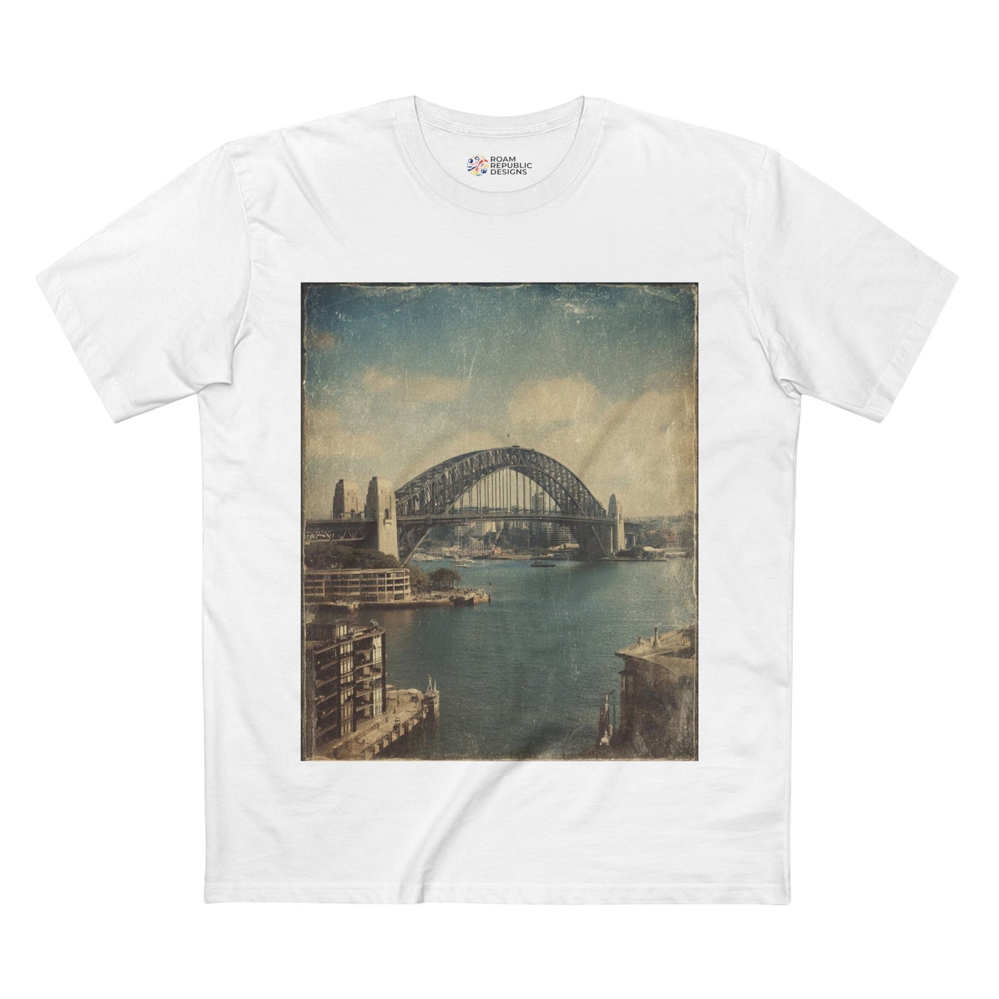 Vintage Sydney Harbour Bridge Unisex Tee