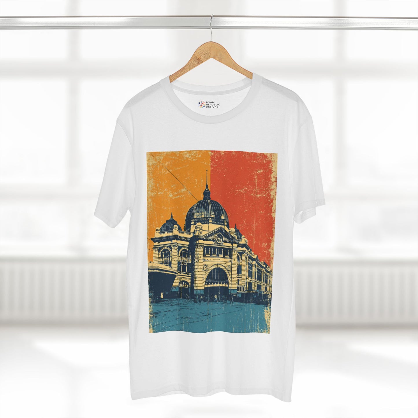 Vintage Melbourne Flinders Street Station Unisex Tee