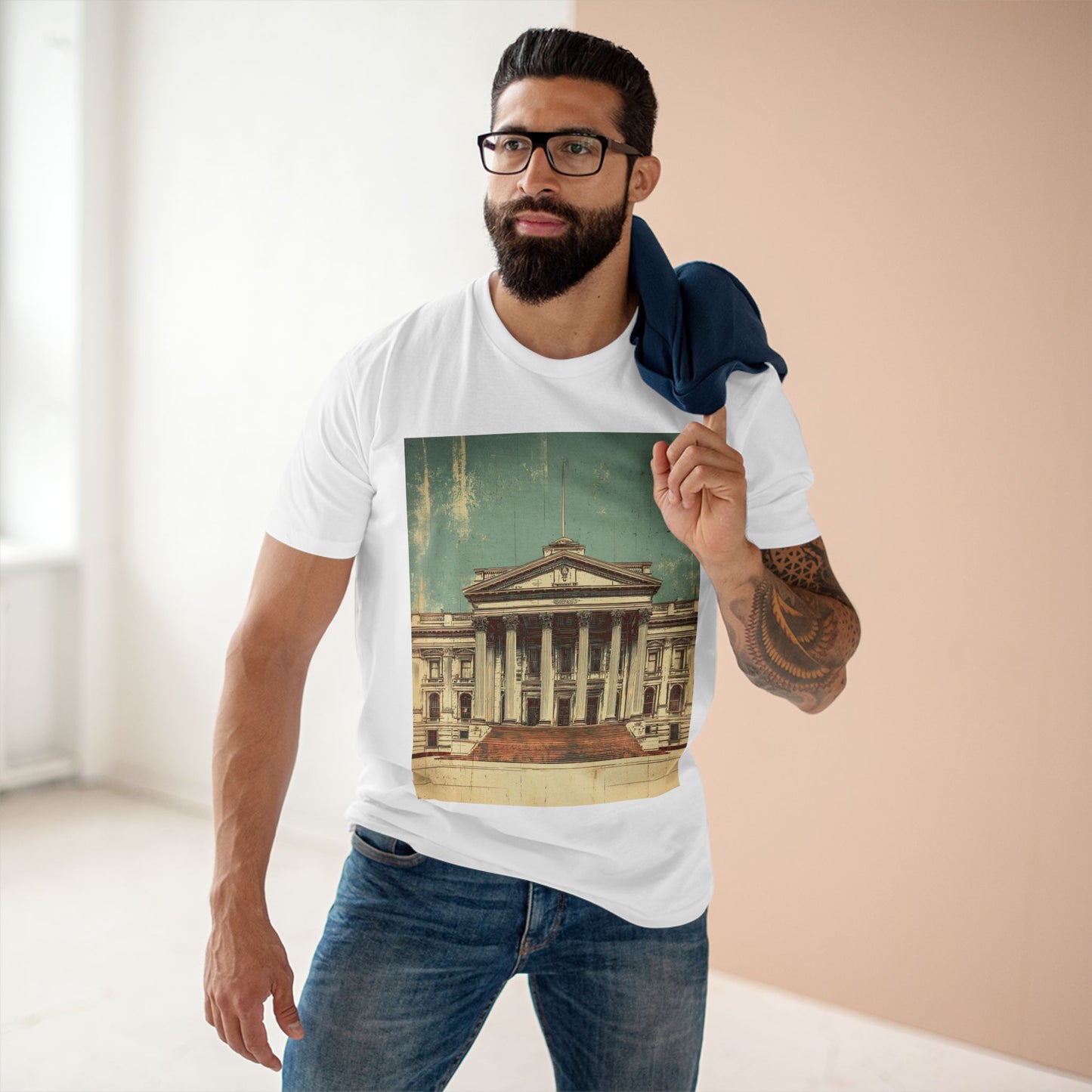 Vintage Melbourne Parliament House Unisex Tee