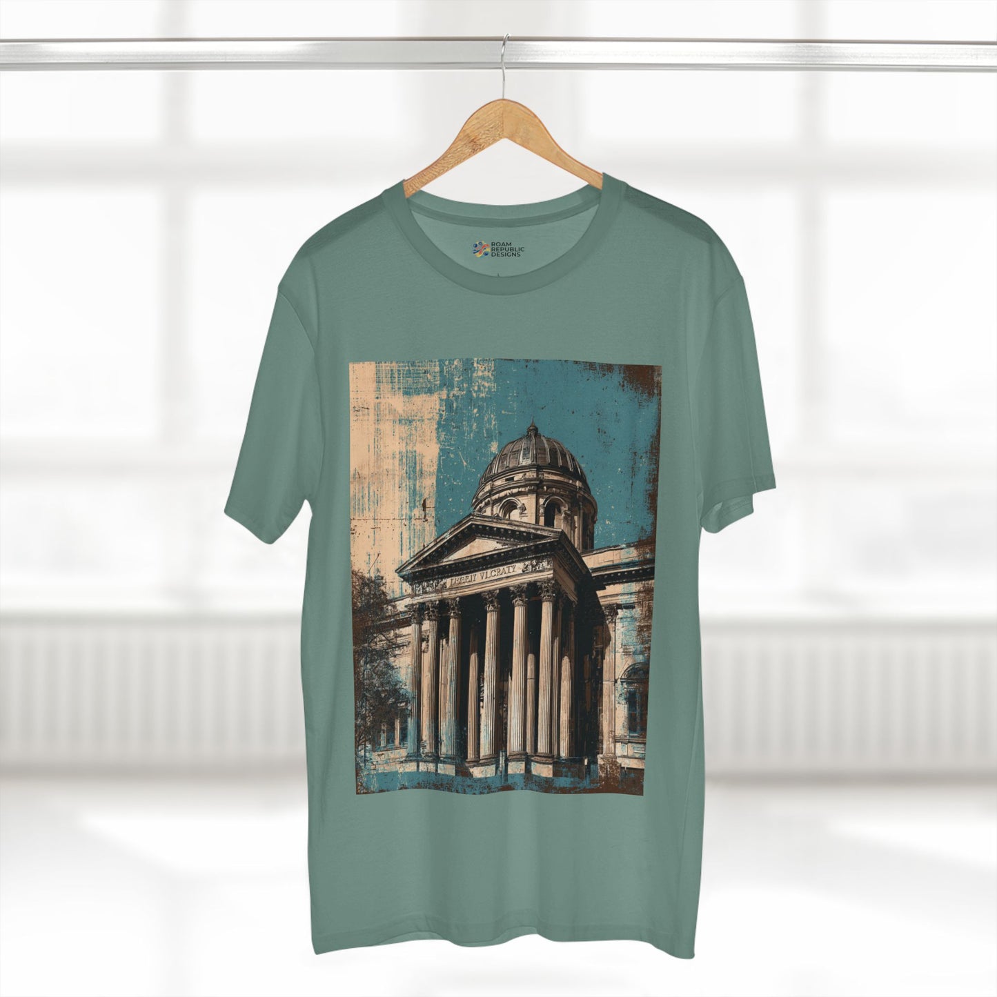 Vintage State Library Melbourne Unisex Tee