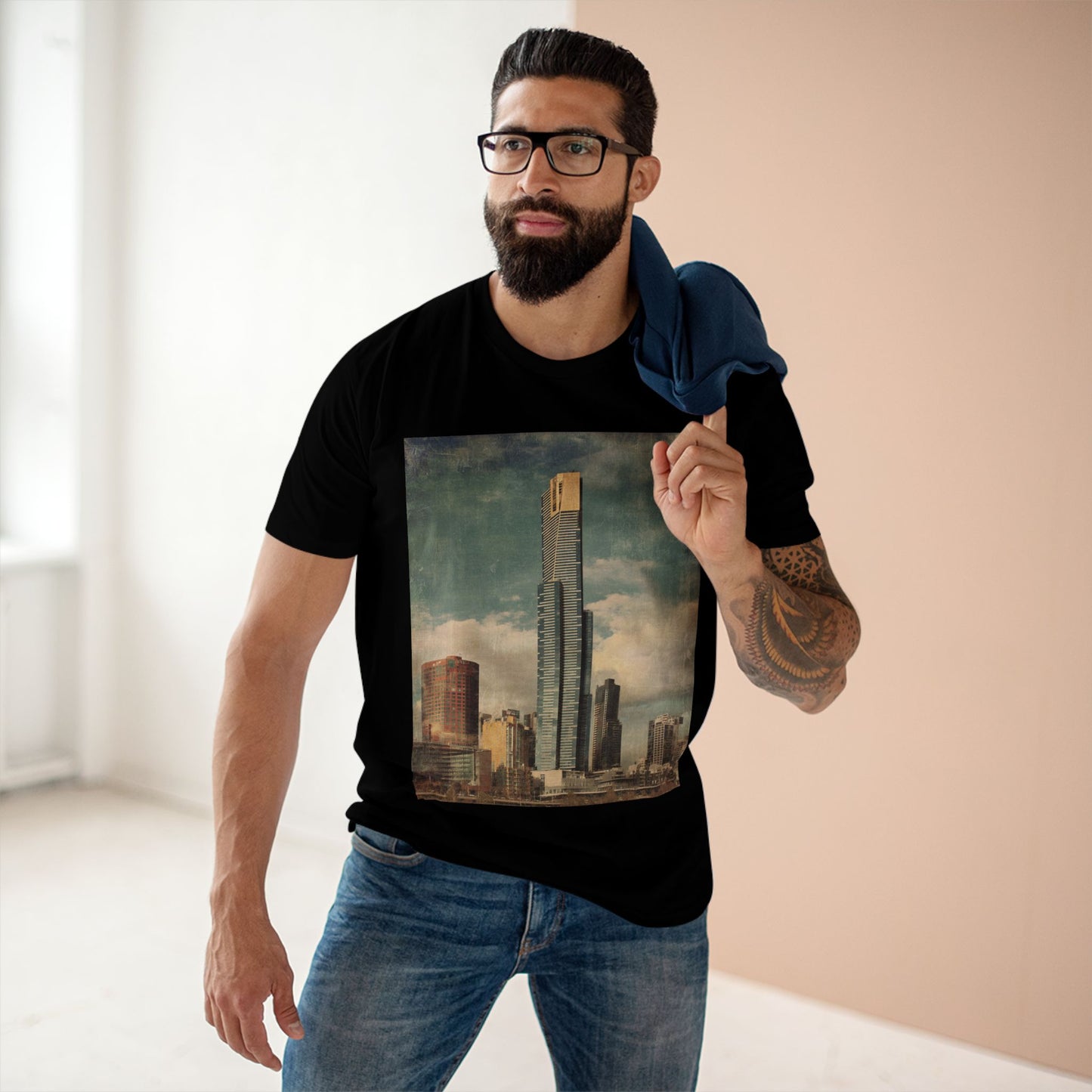Vintage Eureka Tower Melbourne Unisex Tee