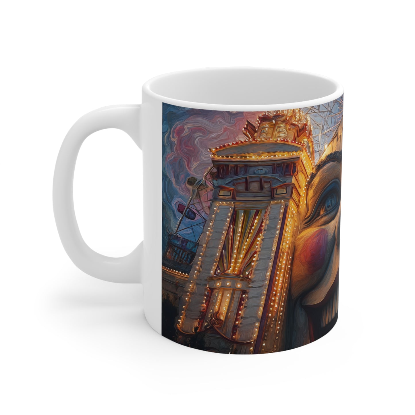 Surrealism Luna Park Sydney Ceramic Mug 325ml
