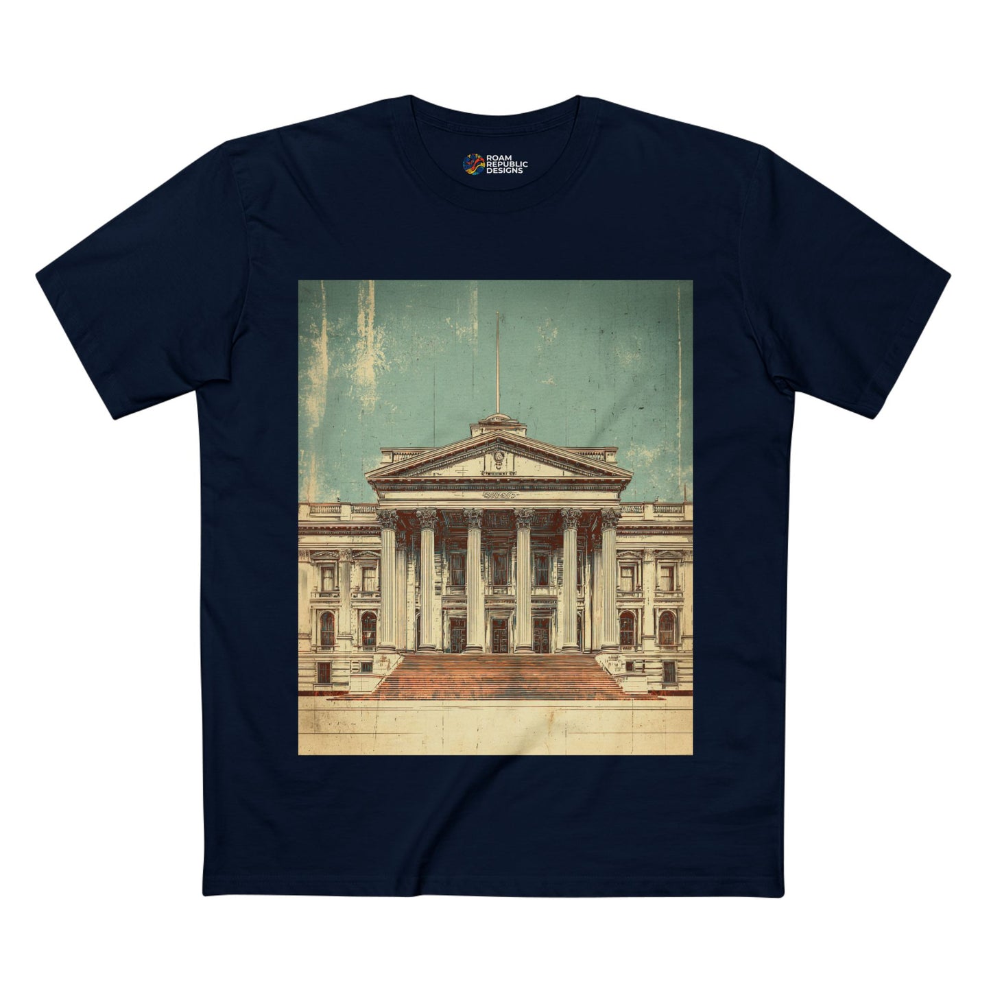 Vintage Melbourne Parliament House Unisex Tee