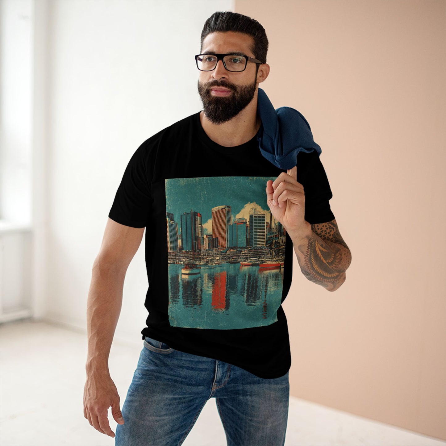 Vintage Darling Harbour Sydney Unisex Tee