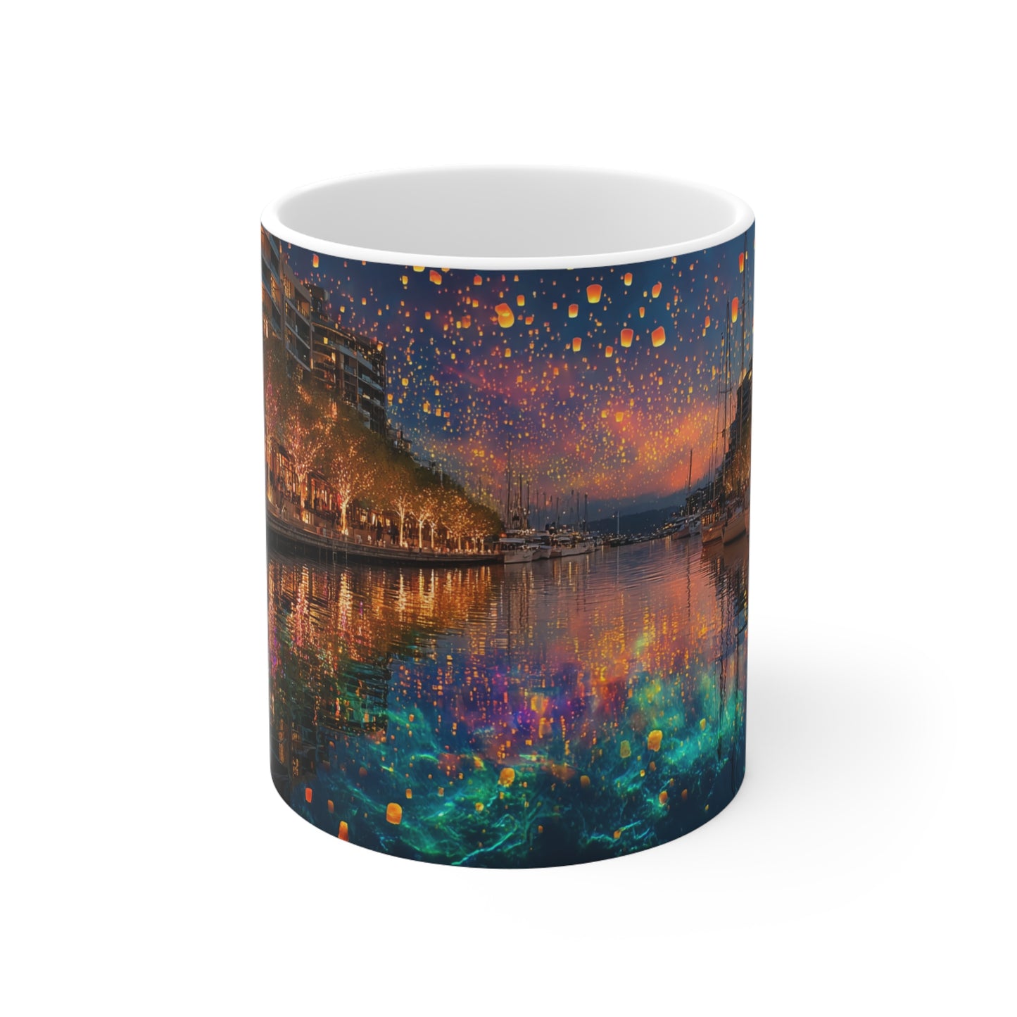 Surrealism Darling Harbour Sydney Ceramic Mug 325ml