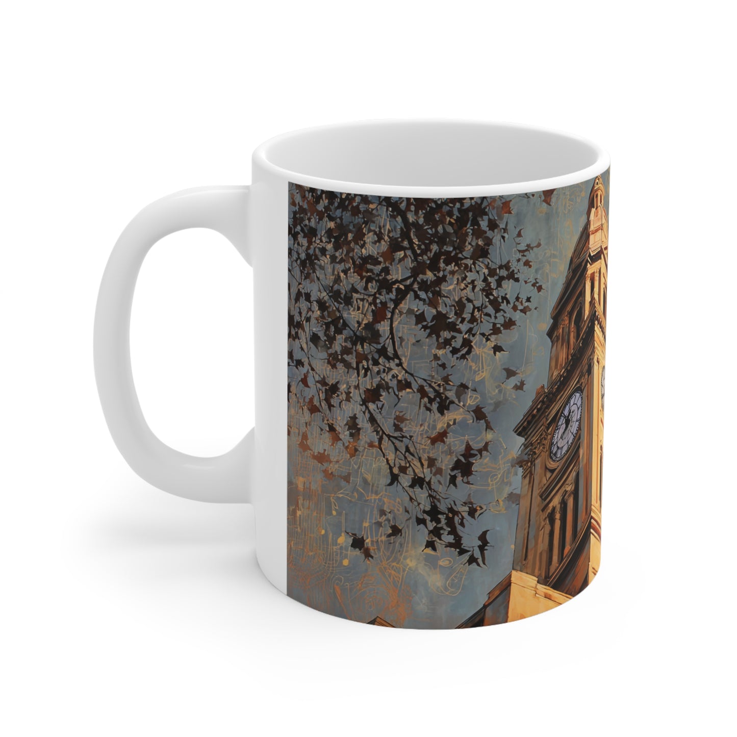 Surrealism Melbourne Town Hall Ceramic Mug 325ml