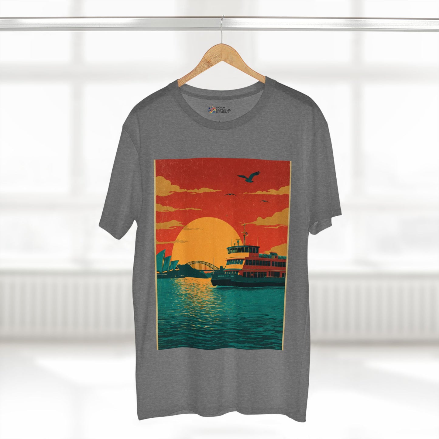 Vintage Manly Ferry Sydney Unisex Tee