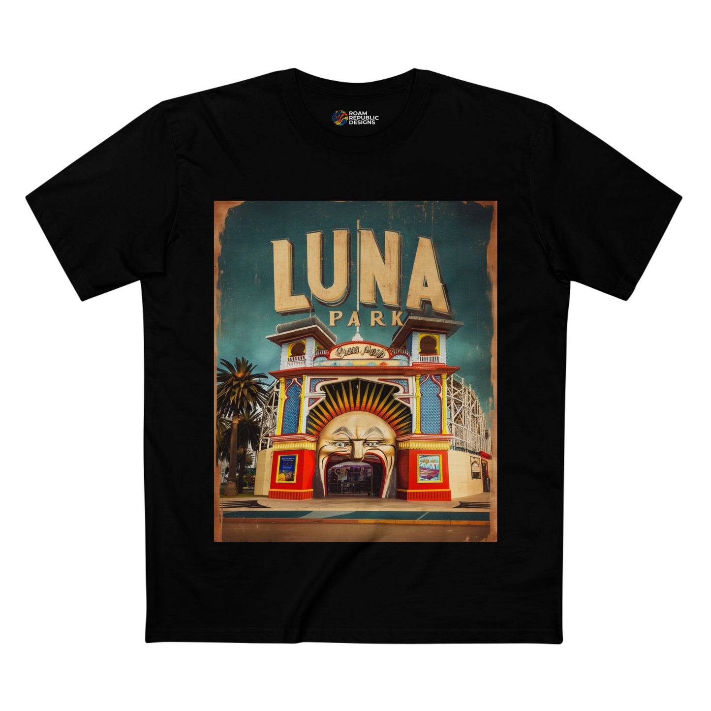 Vintage Luna Park Melbourne Unisex Tee