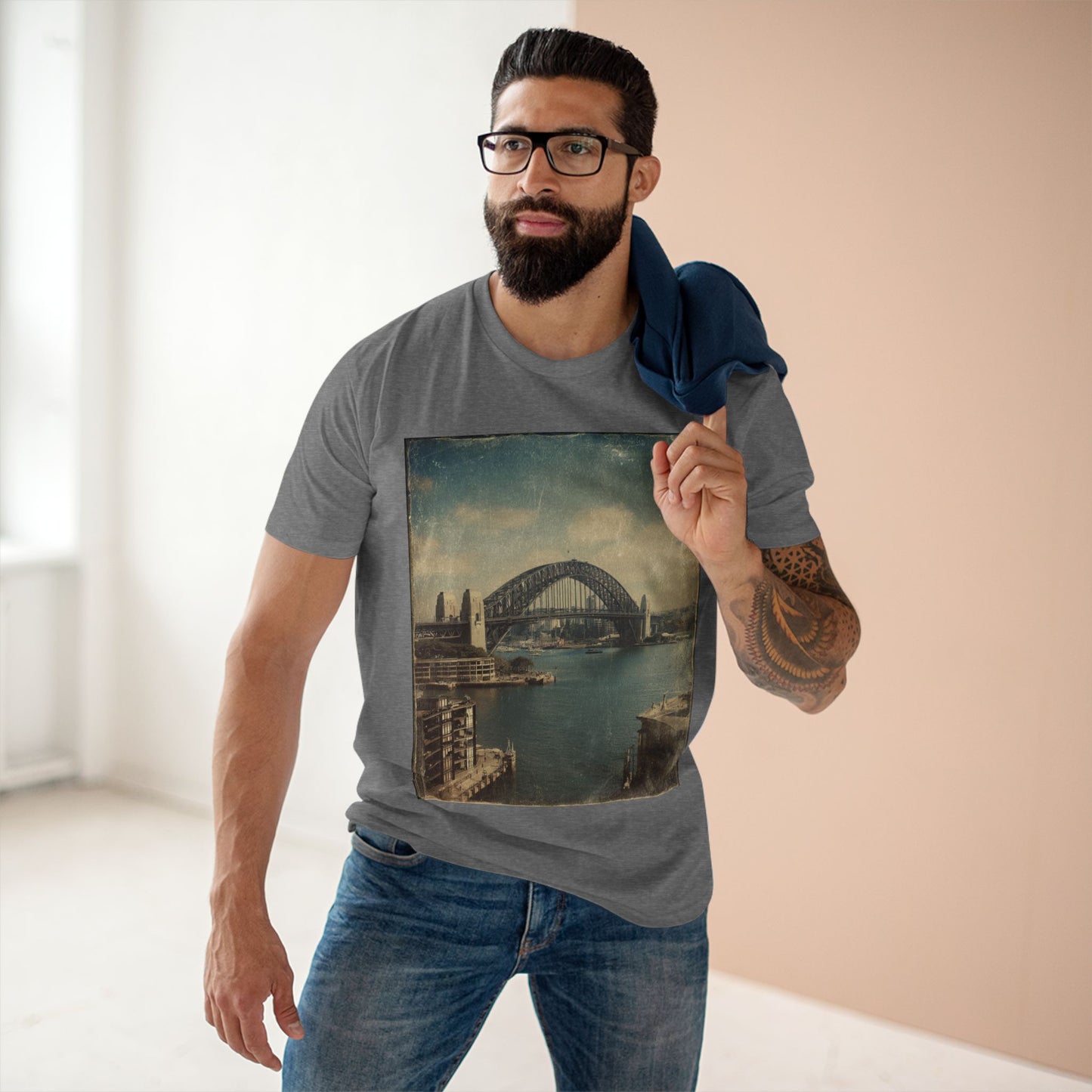 Vintage Sydney Harbour Bridge Unisex Tee