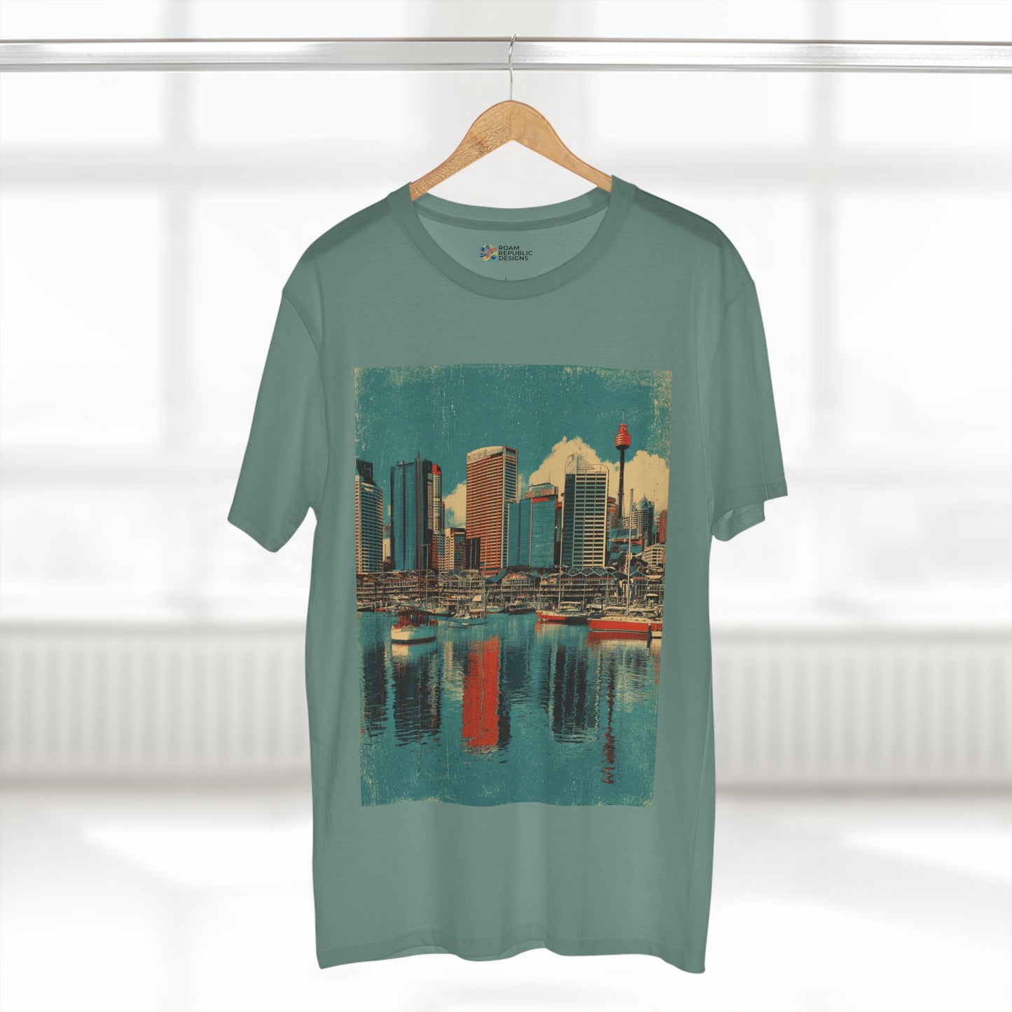 Vintage Darling Harbour Sydney Unisex Tee