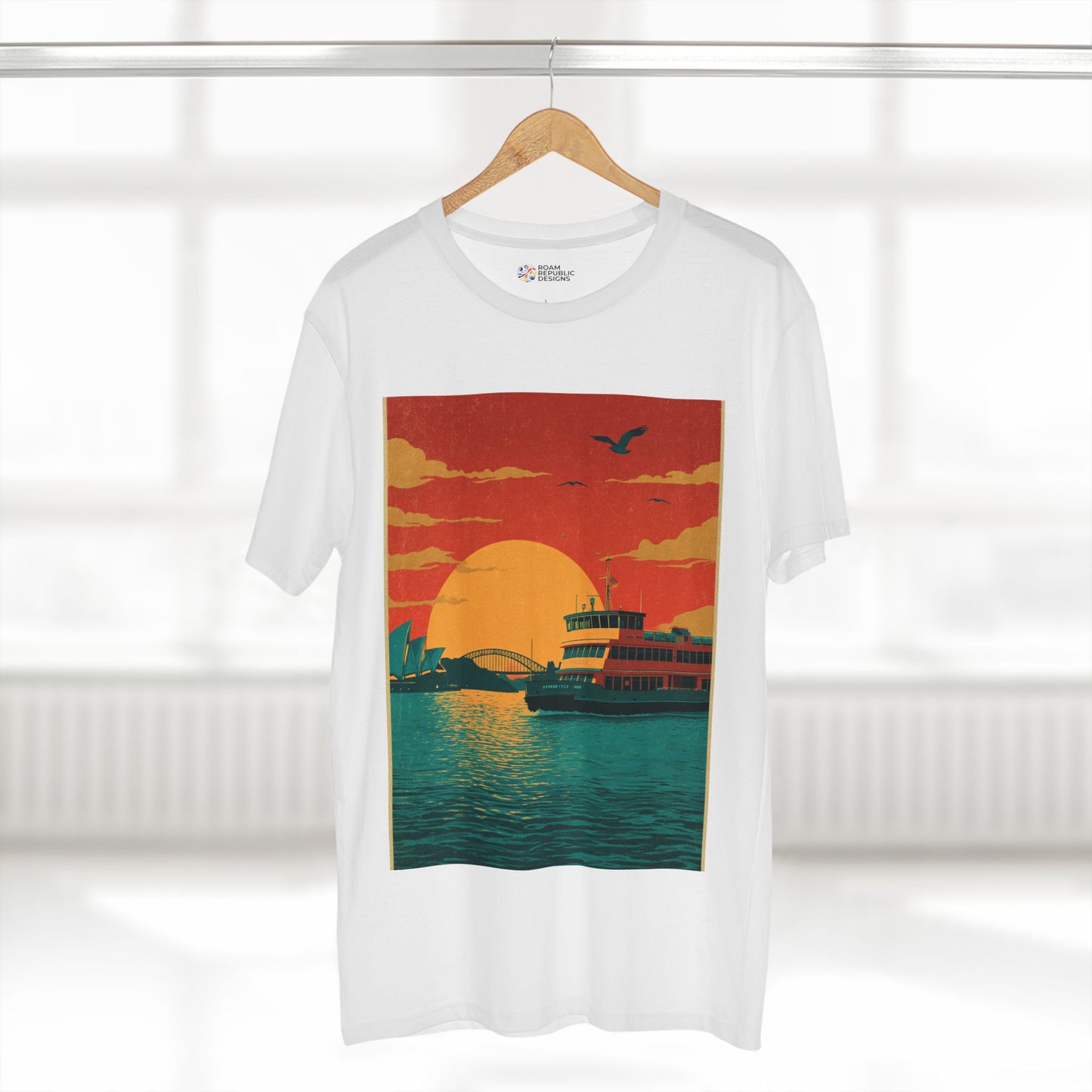 Vintage Manly Ferry Sydney Unisex Tee