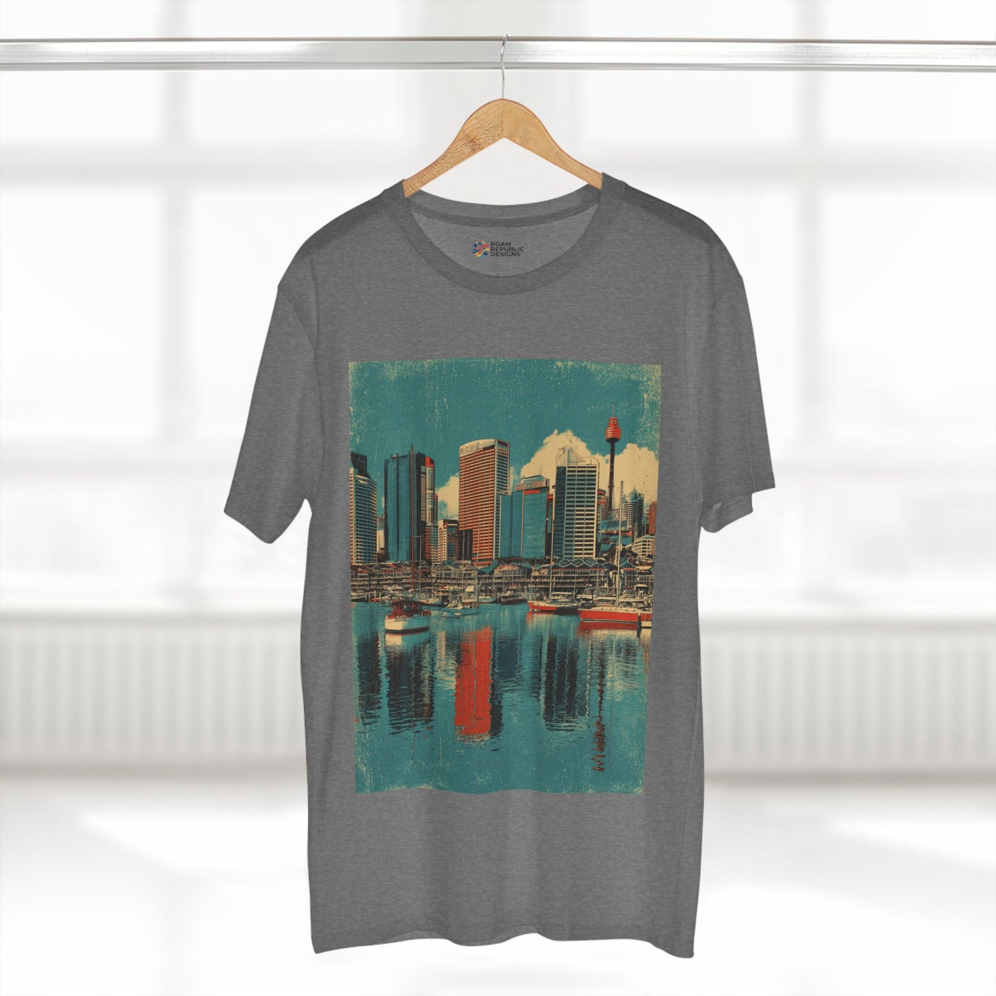 Vintage Darling Harbour Sydney Unisex Tee
