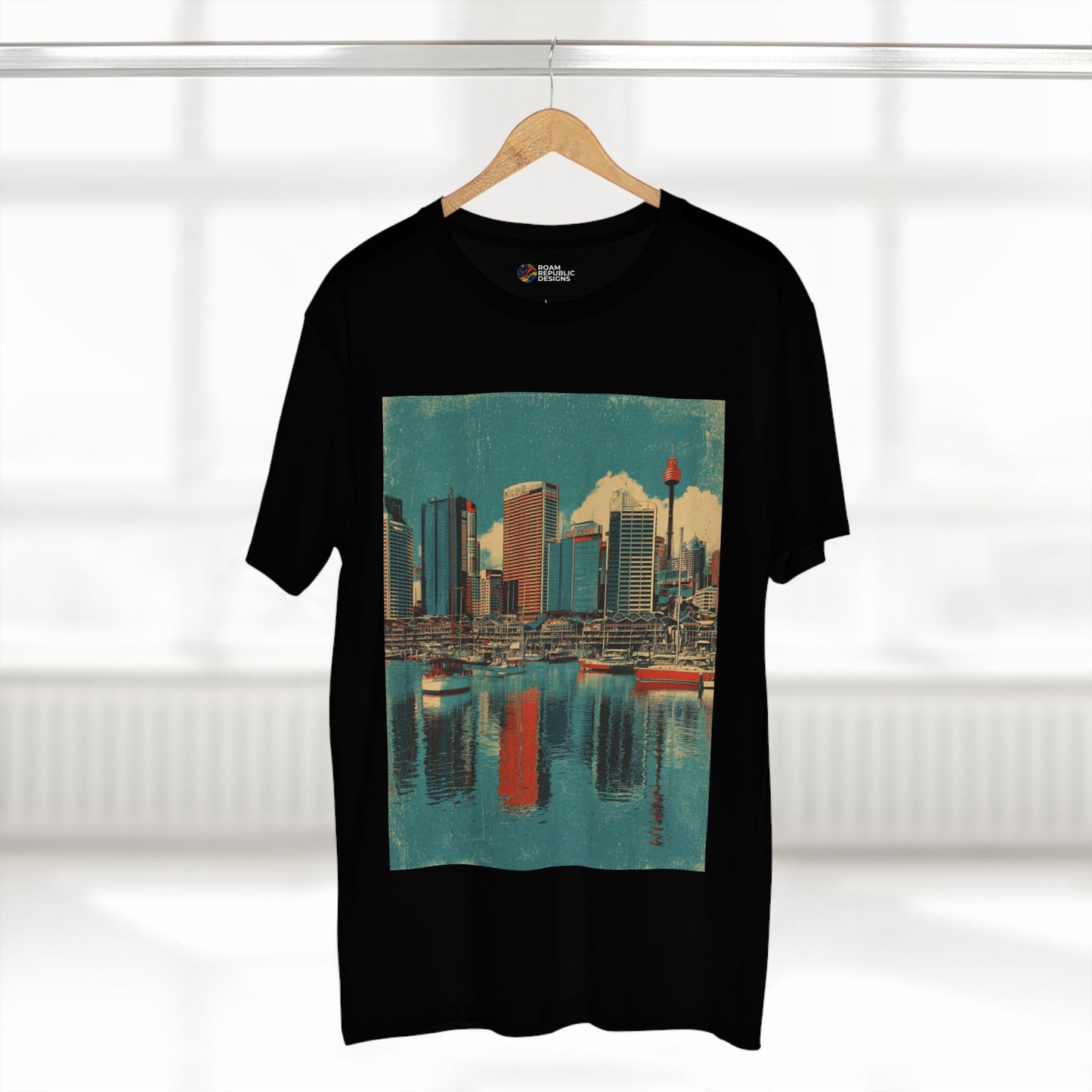 Vintage Darling Harbour Sydney Unisex Tee