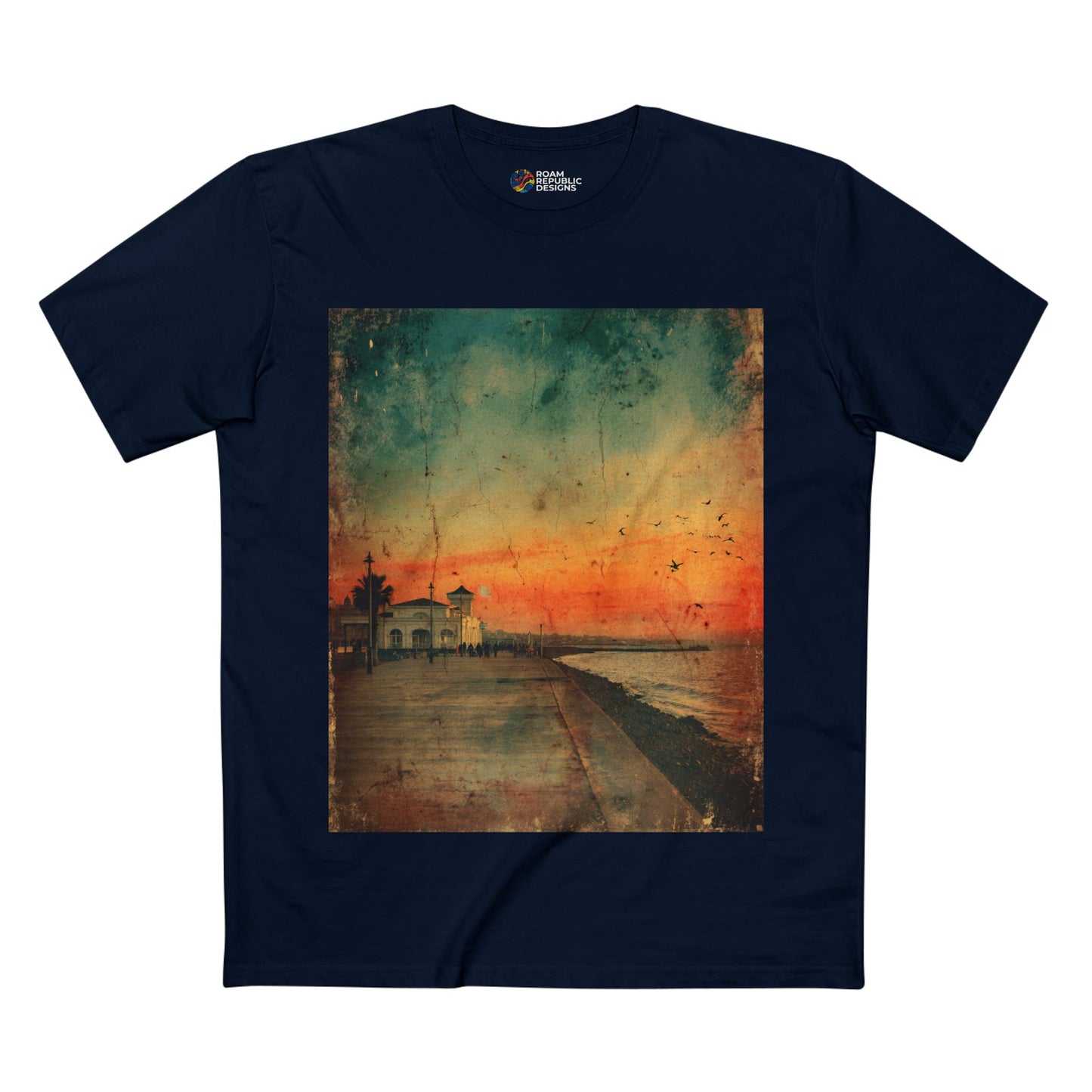 Vintage St Kilda Pier Melbourne Unisex Tee