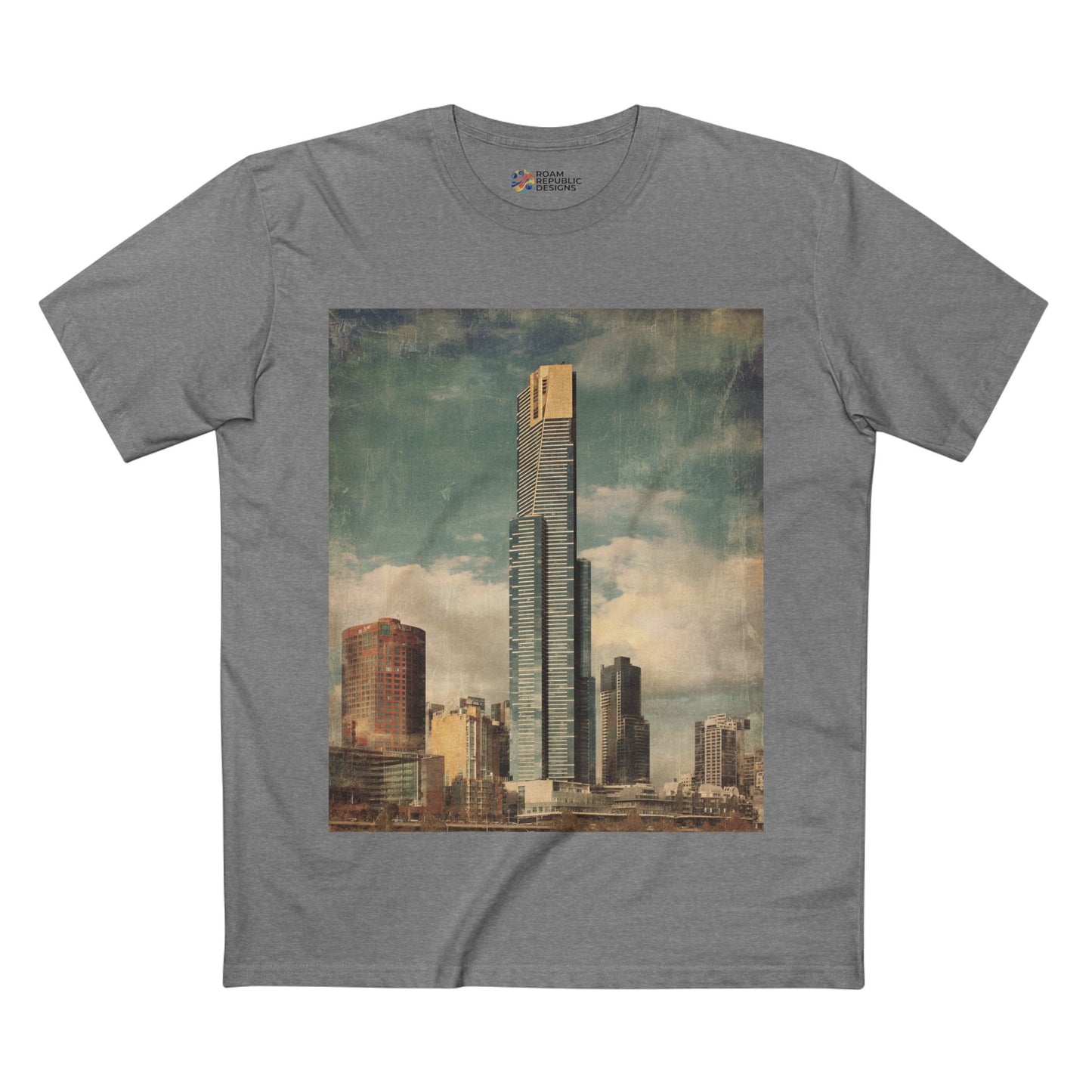 Vintage Eureka Tower Melbourne Unisex Tee
