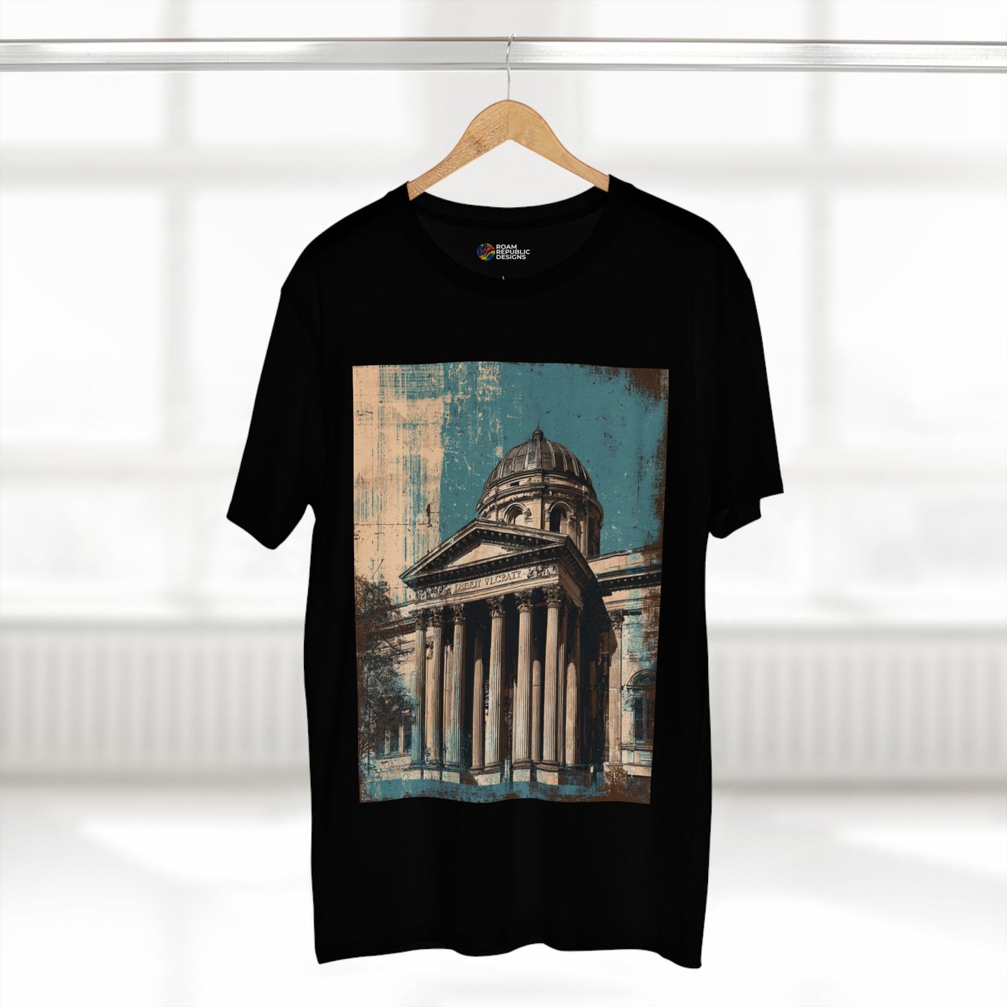 Vintage State Library Melbourne Unisex Tee
